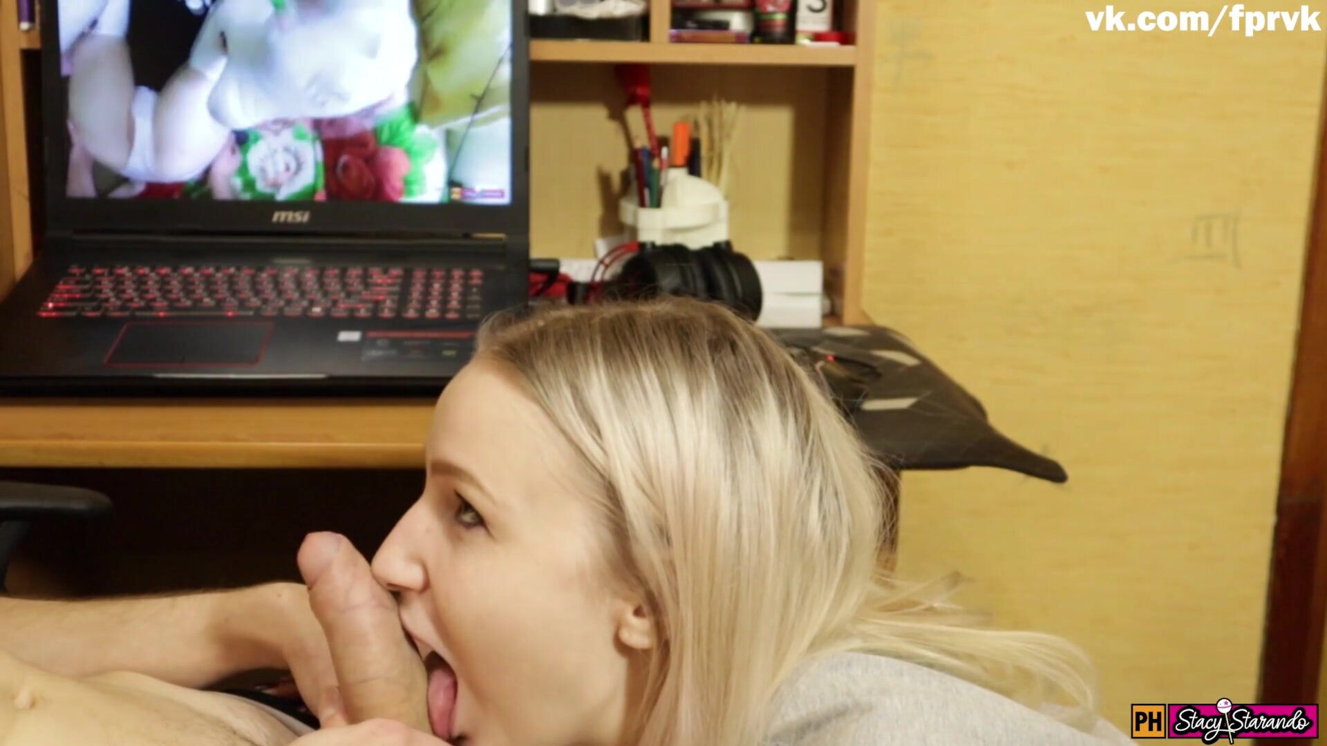 Stacy Starando Сводная Сестра Помогает Брату Кончить, Когда - pov - hardcore - handjob