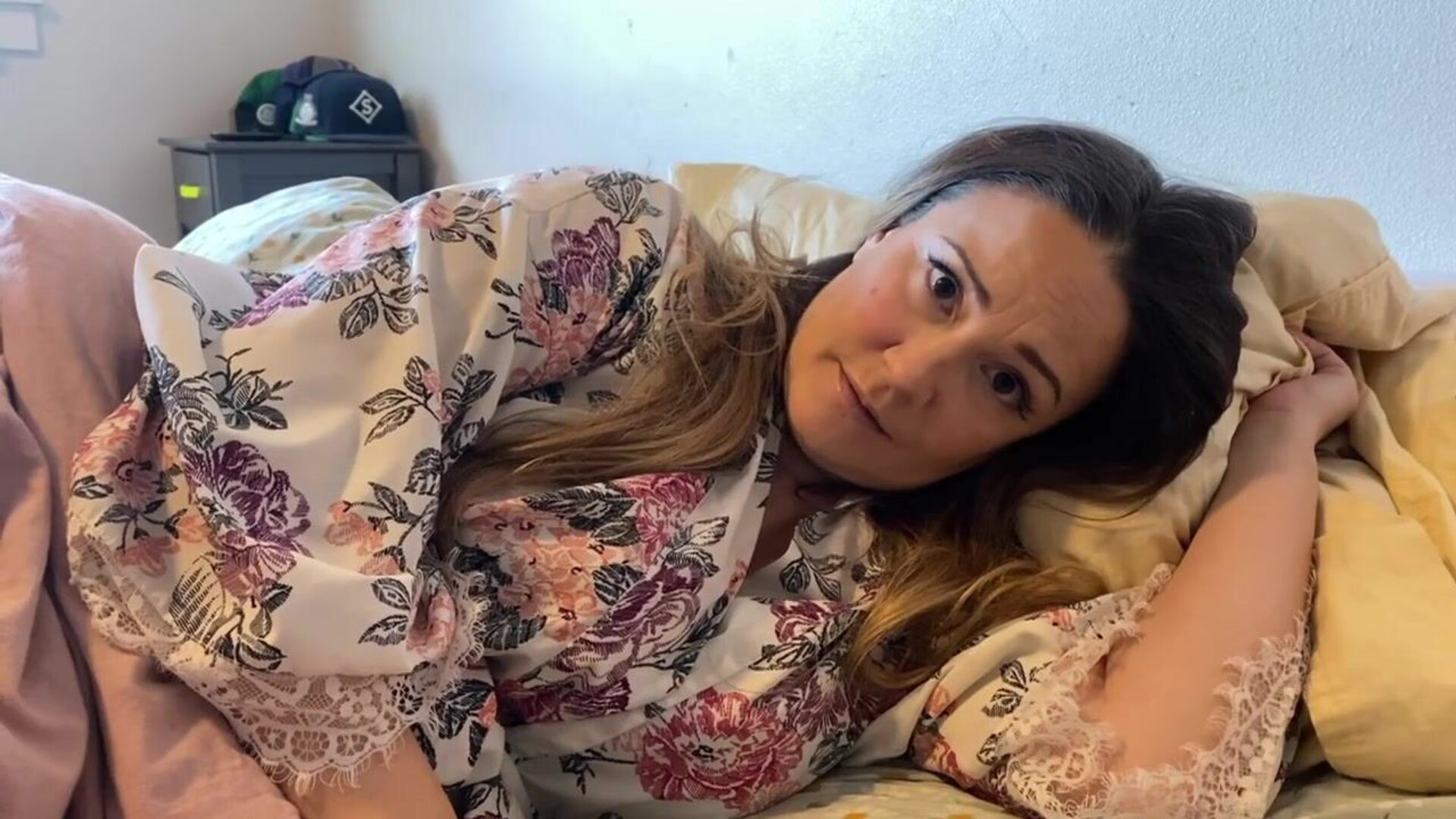 Step Mommy comforts you - big ass - babe