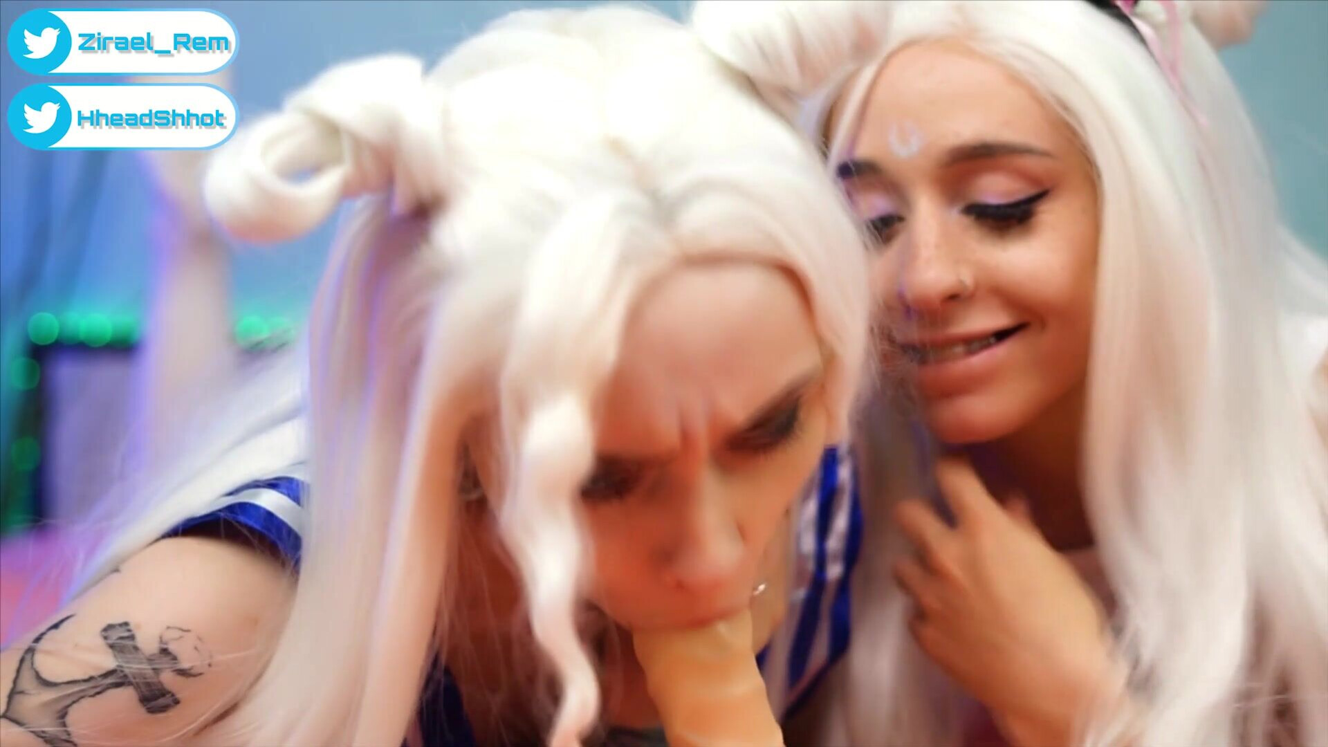 Zirael Rem Sailor Moon And Artemis Fuck Pussies - cosplay - teen