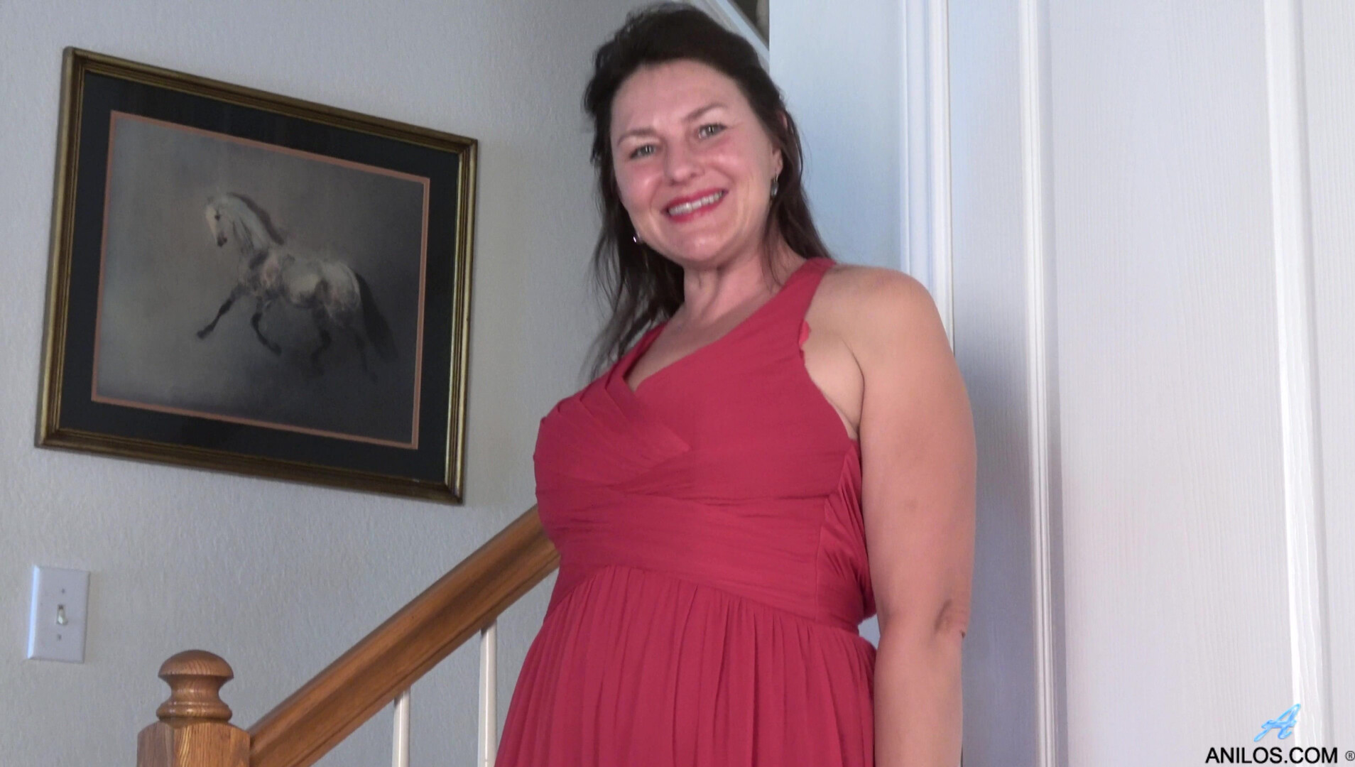Betsy Long Crotchless Lingerie - mature - hairy pussy - big tits - big ass - solo - lingerie - masturbation - joana jakes - 4k