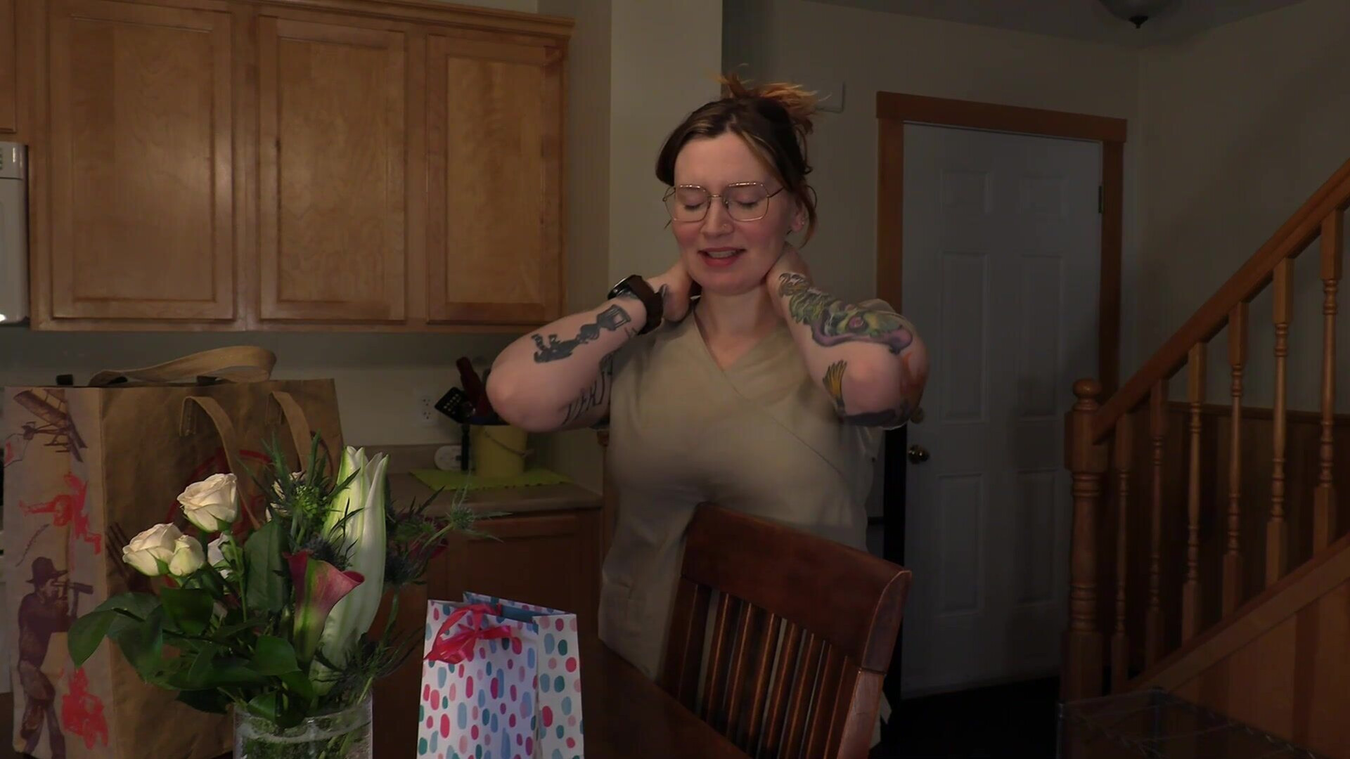 Birthday Massage for Mom - big ass - big tits