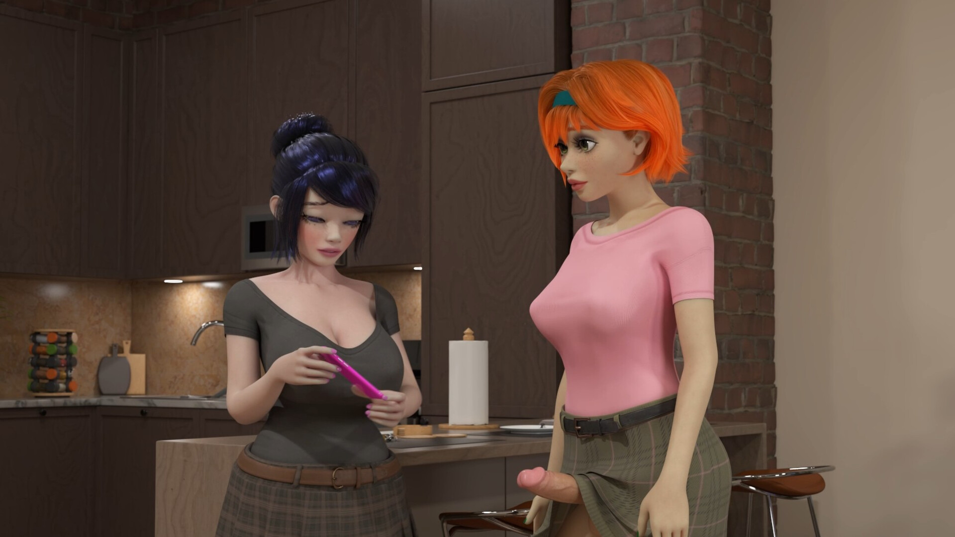 Blushing Beauty Tries Her First Date & Is Filled With FUTA’s Cumshot ⋄ EXCLUSIVE 3D - first date - big cock - public sex - redhead futa - tight asshole - anal toys - creampie anal - futa domination - cum on ass - 3d animation