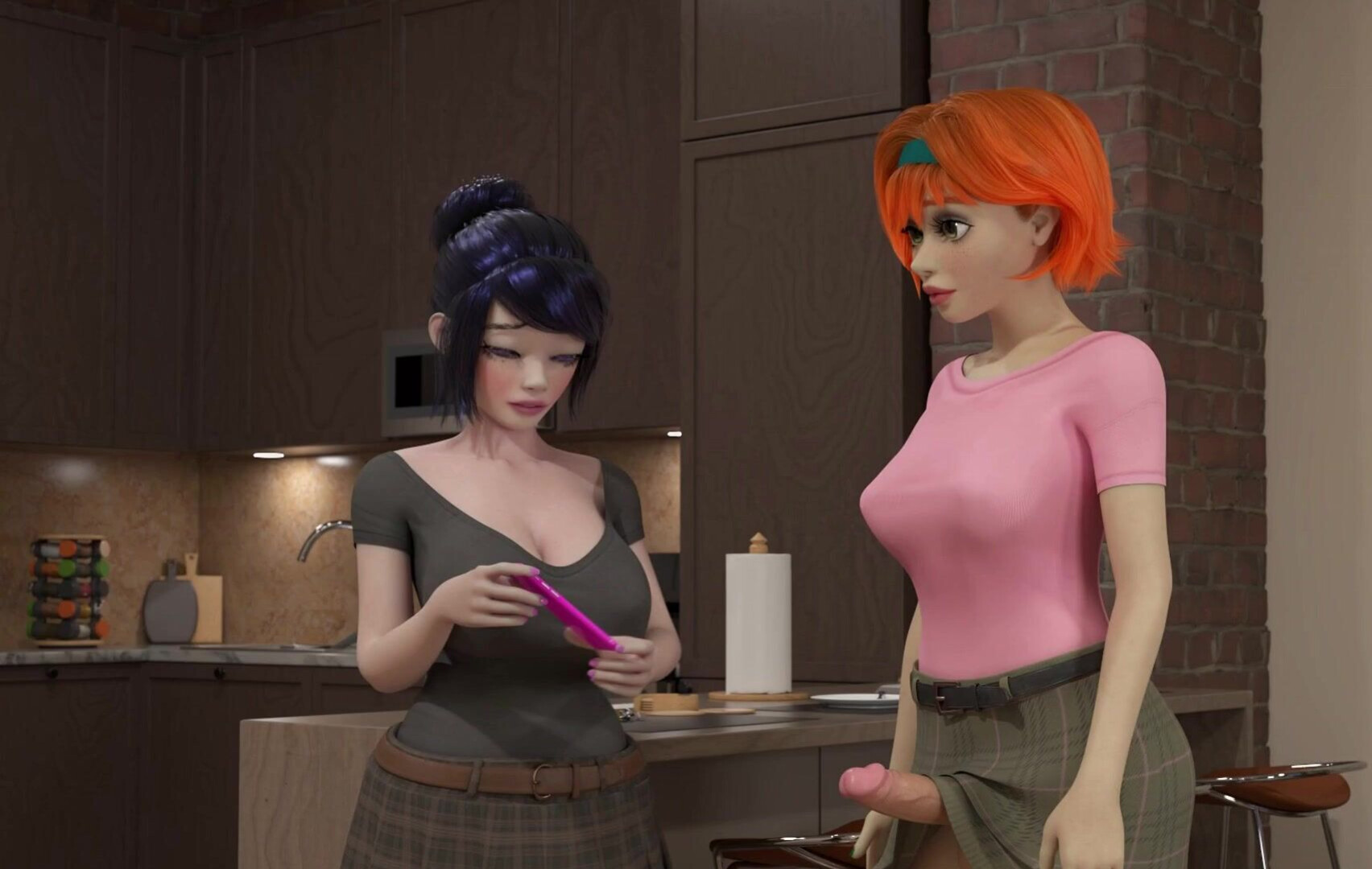 Blushing Beauty Tries Her First Date & Is Filled With FUTA’s Cumshot ⋄ EXCLUSIVE 3D - first date - big cock - public sex - redhead futa - tight asshole - anal toys - creampie anal - futa domination - cum on ass - 3d animation
