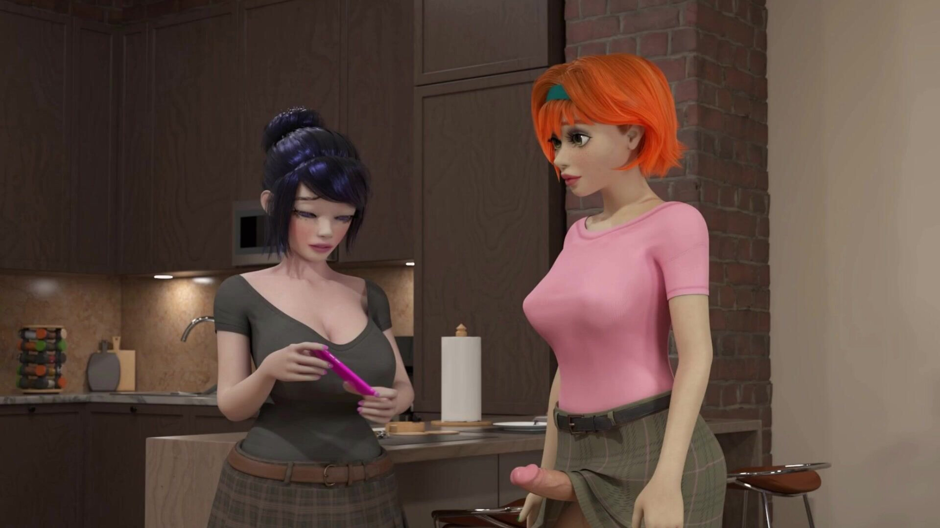 Blushing Beauty Tries Her First Date & Is Filled With FUTA’s Cumshot ⋄ EXCLUSIVE 3D - first date - big cock - public sex - redhead futa - tight asshole - anal toys - creampie anal - futa domination - cum on ass - 3d animation
