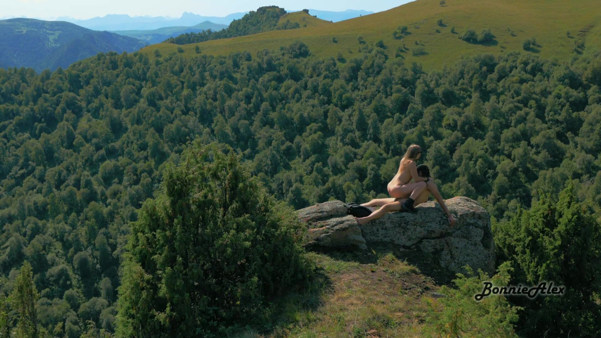 Bonniealex Creampie On Top Of The Mountain Public Sex In Nature - amateur - hardcore - public