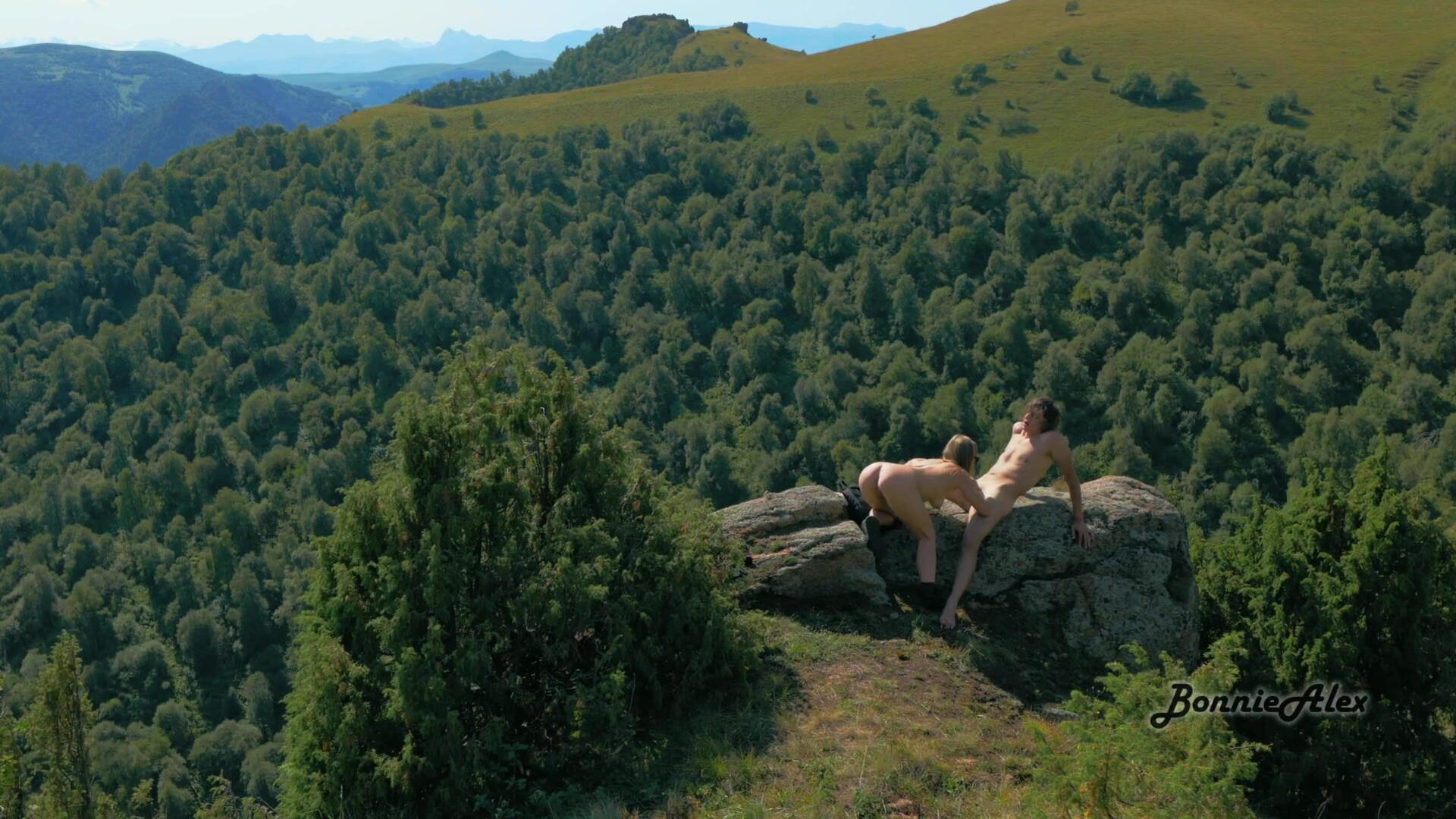 Bonniealex Creampie On Top Of The Mountain Public Sex In Nature - amateur - hardcore - public