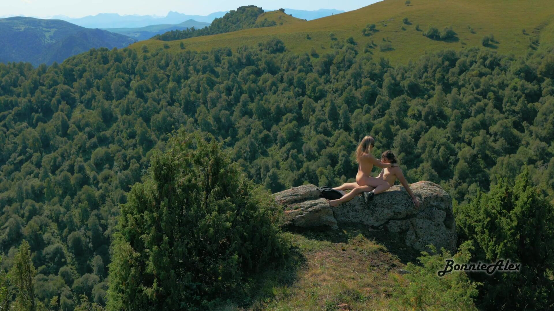 Bonniealex Creampie On Top Of The Mountain Public Sex In Nature - amateur - hardcore - public