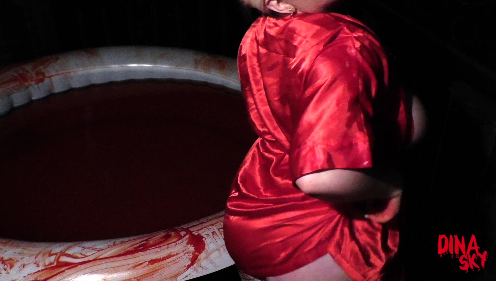 ClubDinaSky Seduced Bj By Vampiress - amateur - solo - big tits