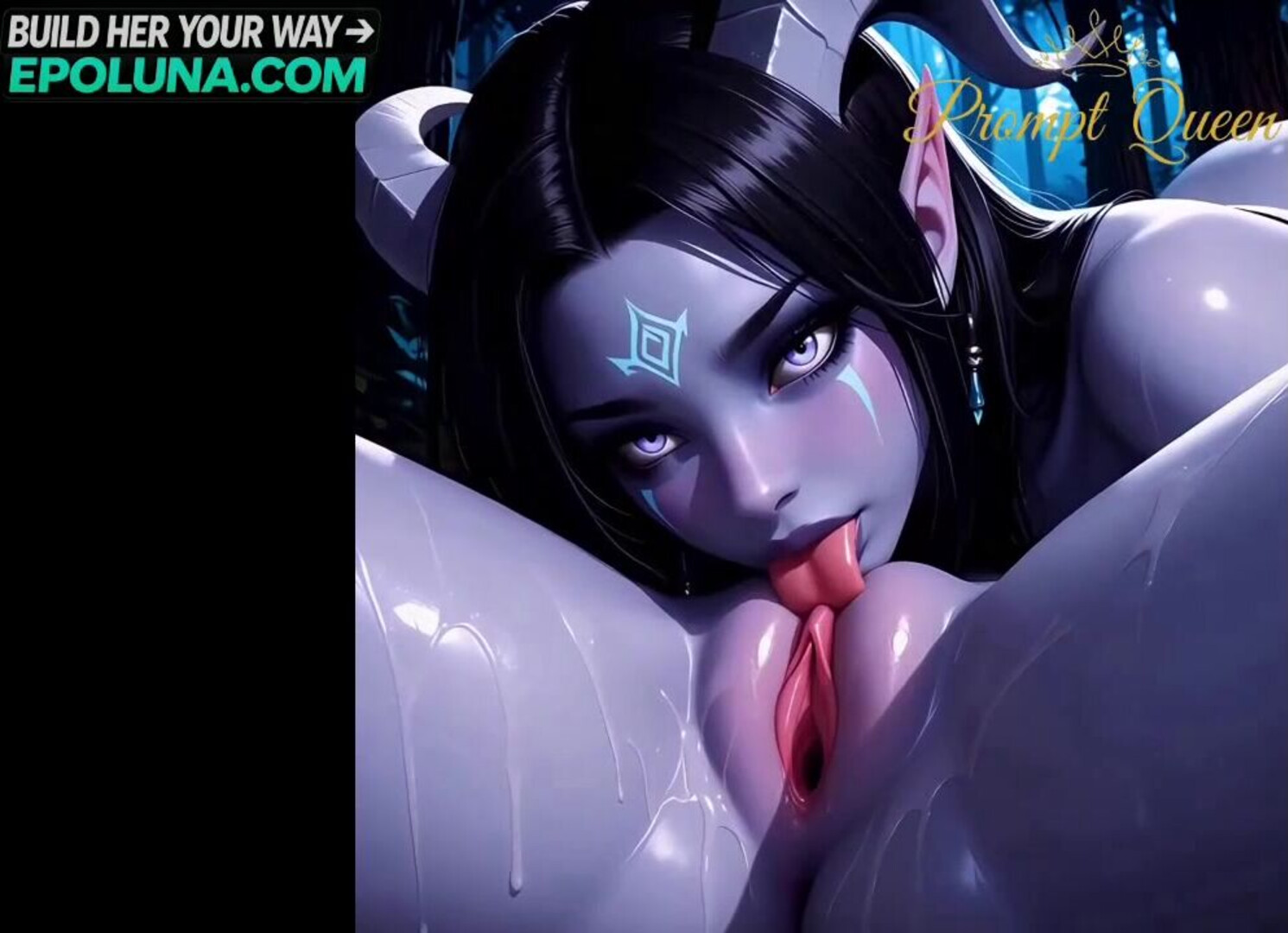 Draenei Babes Unleashed A Night to Remember in the Forest Part 1 of 3 WoW AI Gene - big ass - big tits - blowjob - sex - fuck