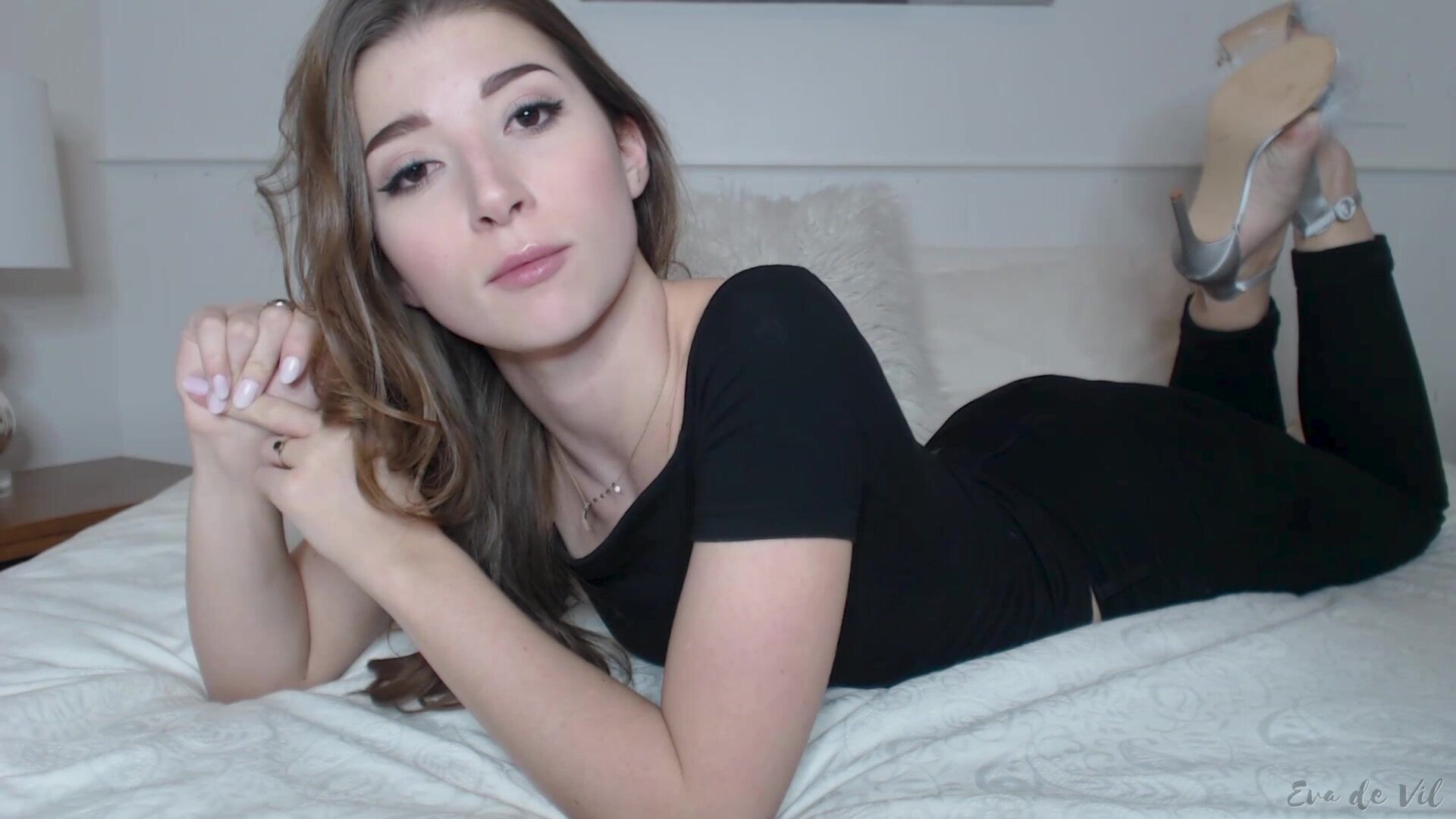 Eva De Vil You're Nothing (Humiliation, Verbal Humiliation) - solo - softcore - small tits