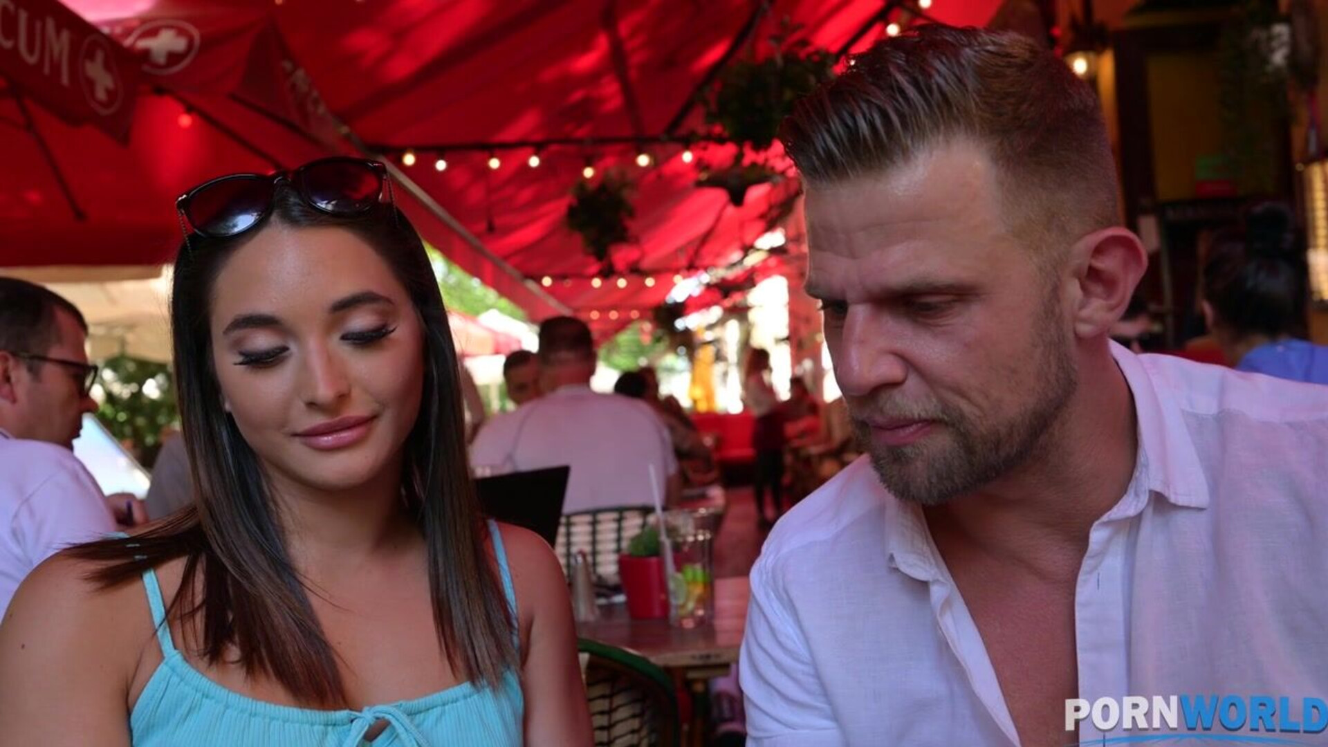Horny Slut Sara Siamante Hosts Two Fuck Buddies for a Playful DP GP2401 - hot - babe