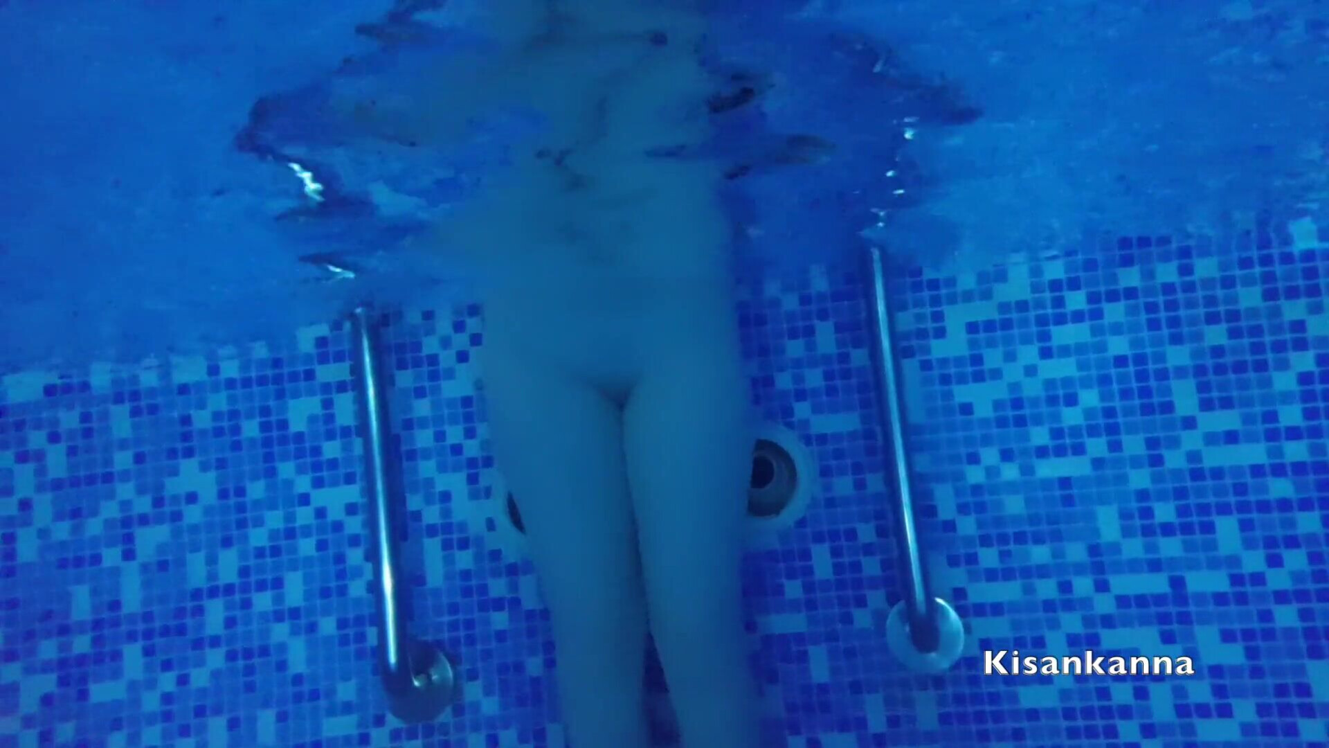 Kisankanna Fuck In The Pool And On The Pool Table - big tits - blonde - pov