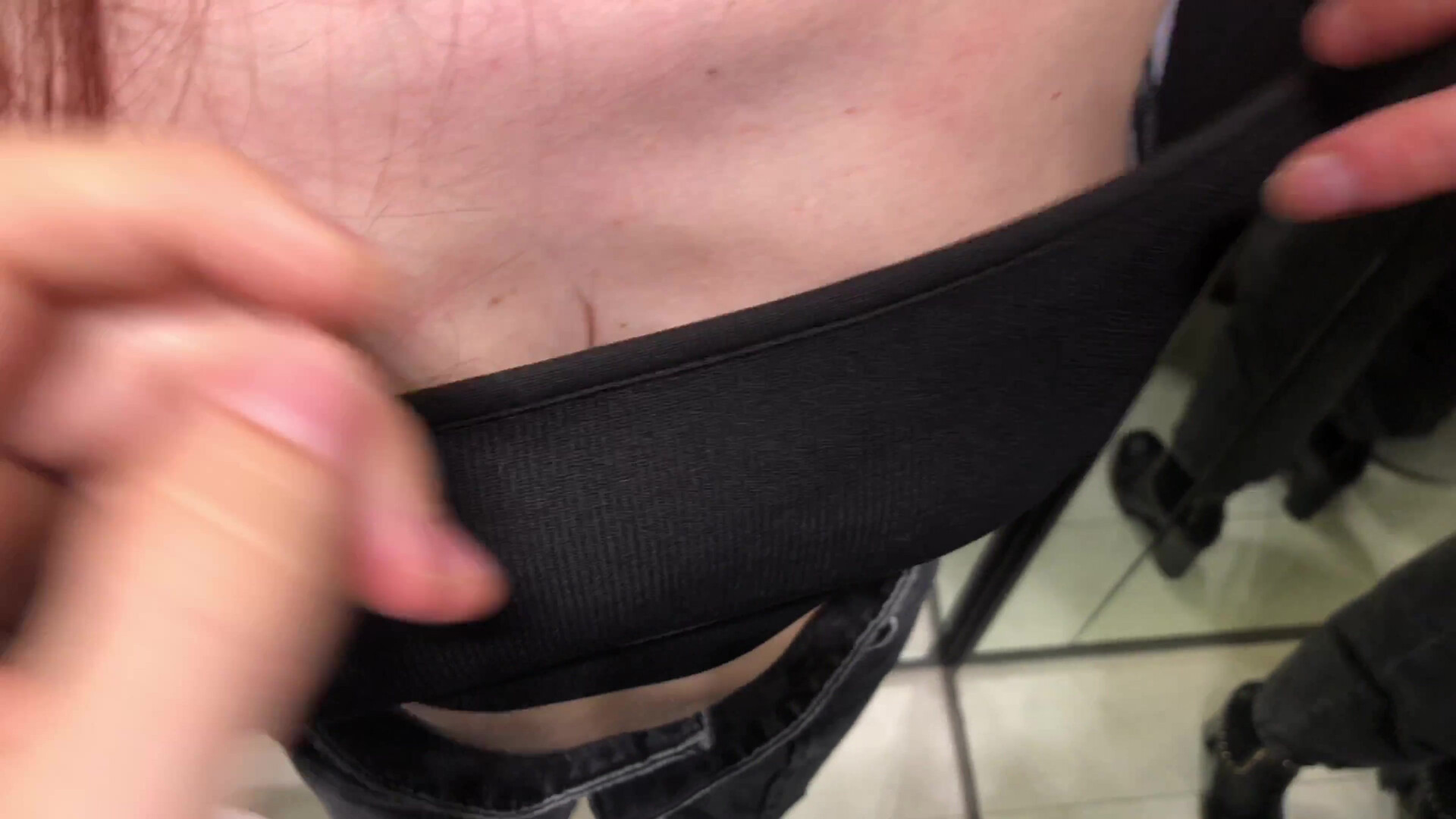 Leokleo Public Blowjob In The Changing Room Girlfriend Swallows Cum - blowjob - pov - amateur