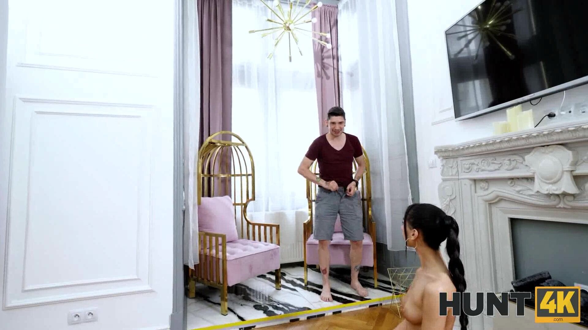 Lets Pretend We are Casting - teen - girlfriend - cheating - small tits - cuckold - cumshot - facial