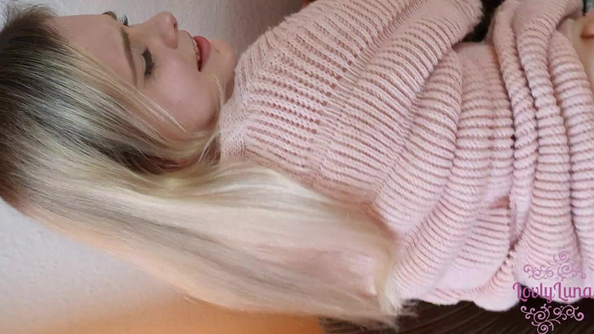 LovlyLuna Teenie swaps anal sex for lingerie! - teen - anal - german - blonde - amateur
