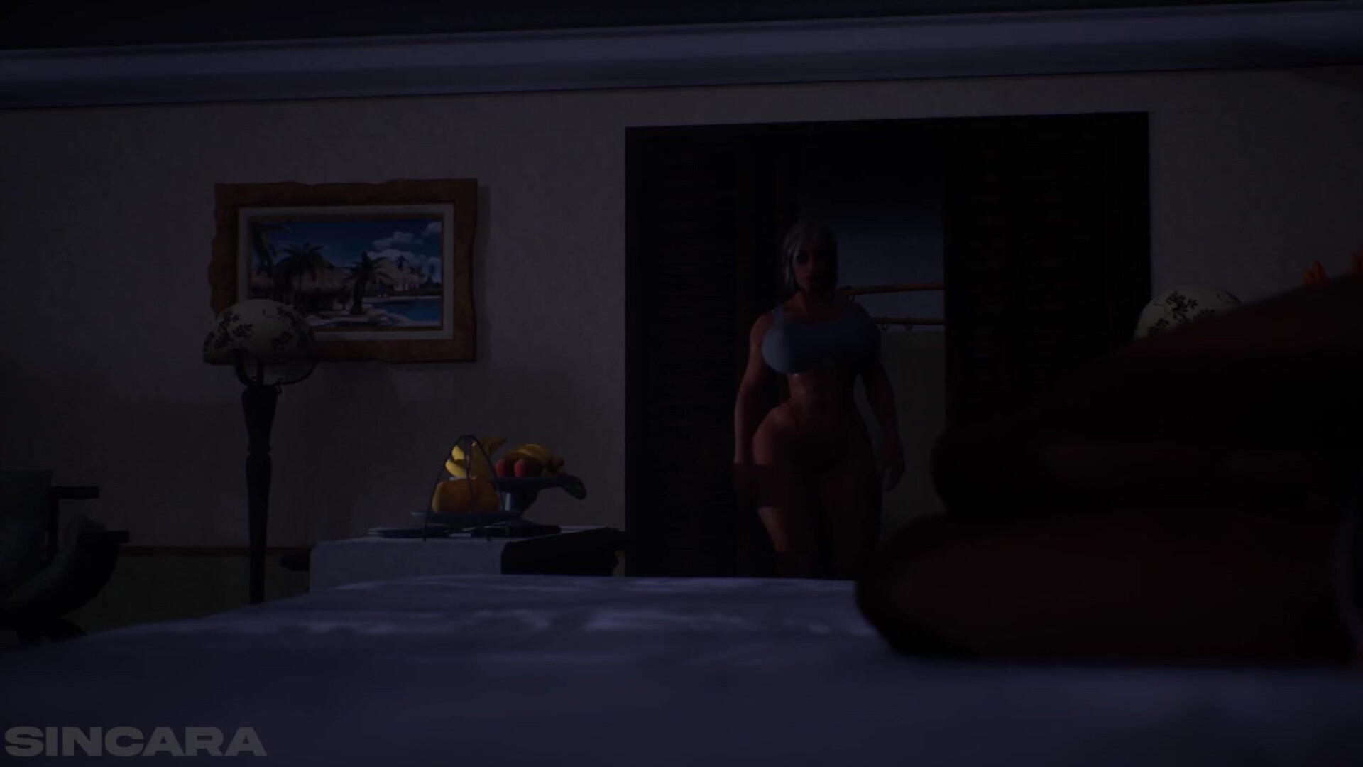 Mother fucks her son in sleep - mother - big tits - big ass - animation - incest