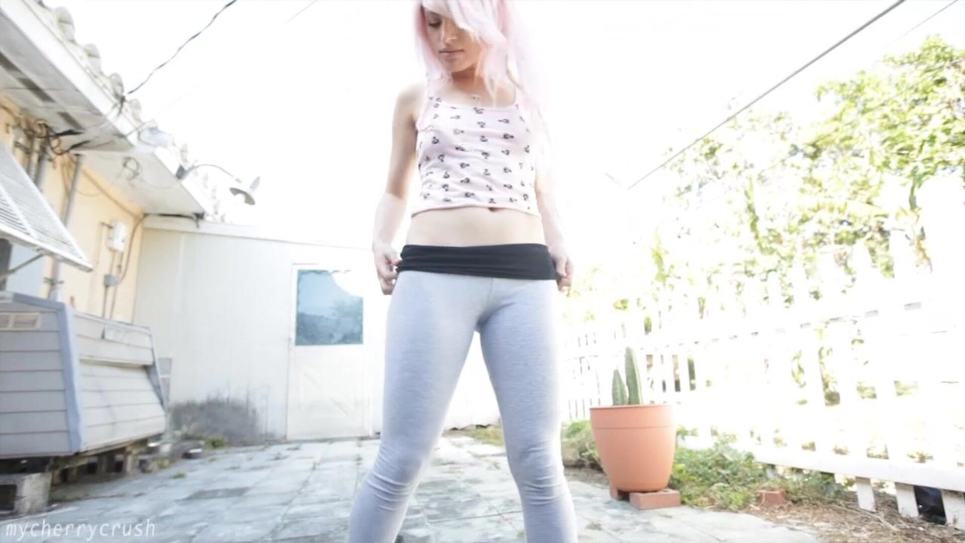 Mycherrycrush Yoga Pantsbj - blowjob - pov - amateur