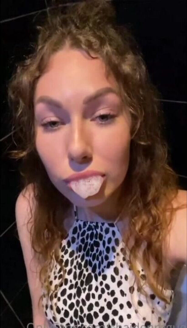 POV Bathroom Blowjob Swallow - big ass - big tits - blowjob - sex - fuck
