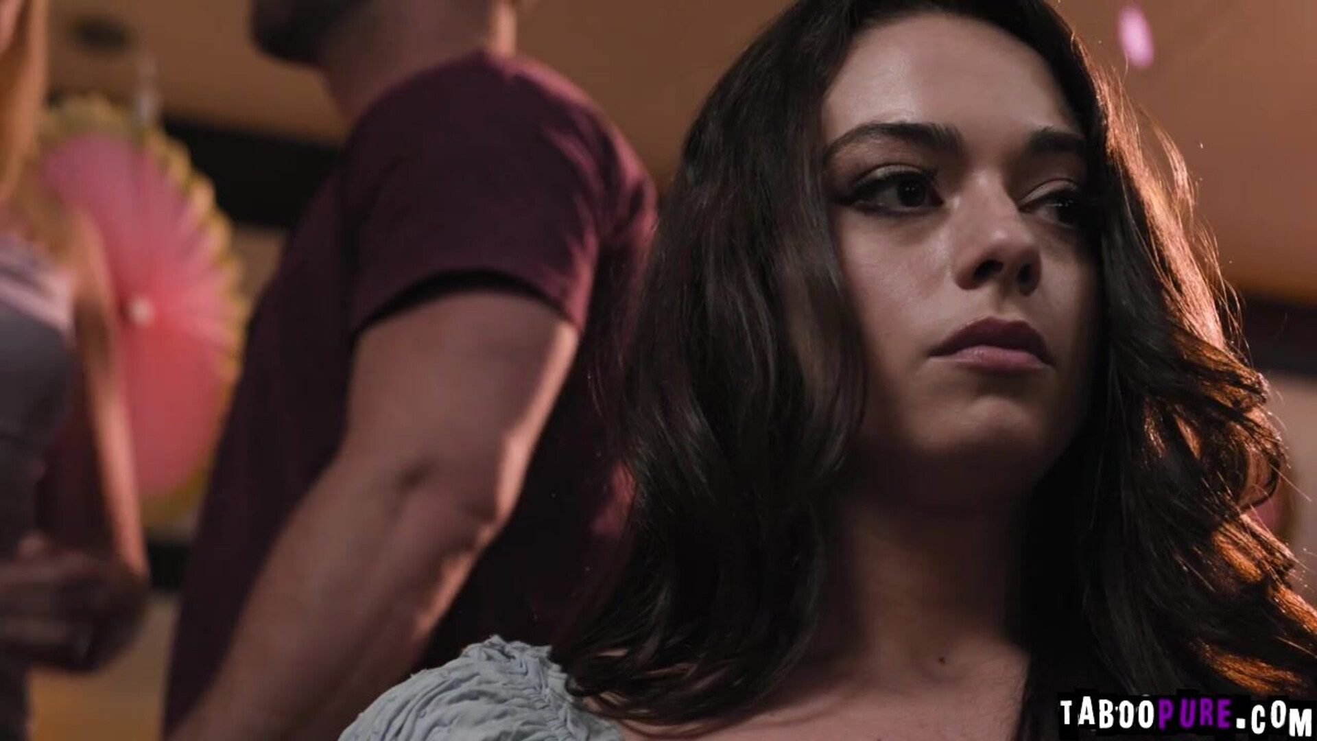 Seth and Charlie got down with Sophia - brunette - girl on girl - threesome - natural tits - small tits - fingering - facesitting - pussy to mouth - blowjob - deepthroat