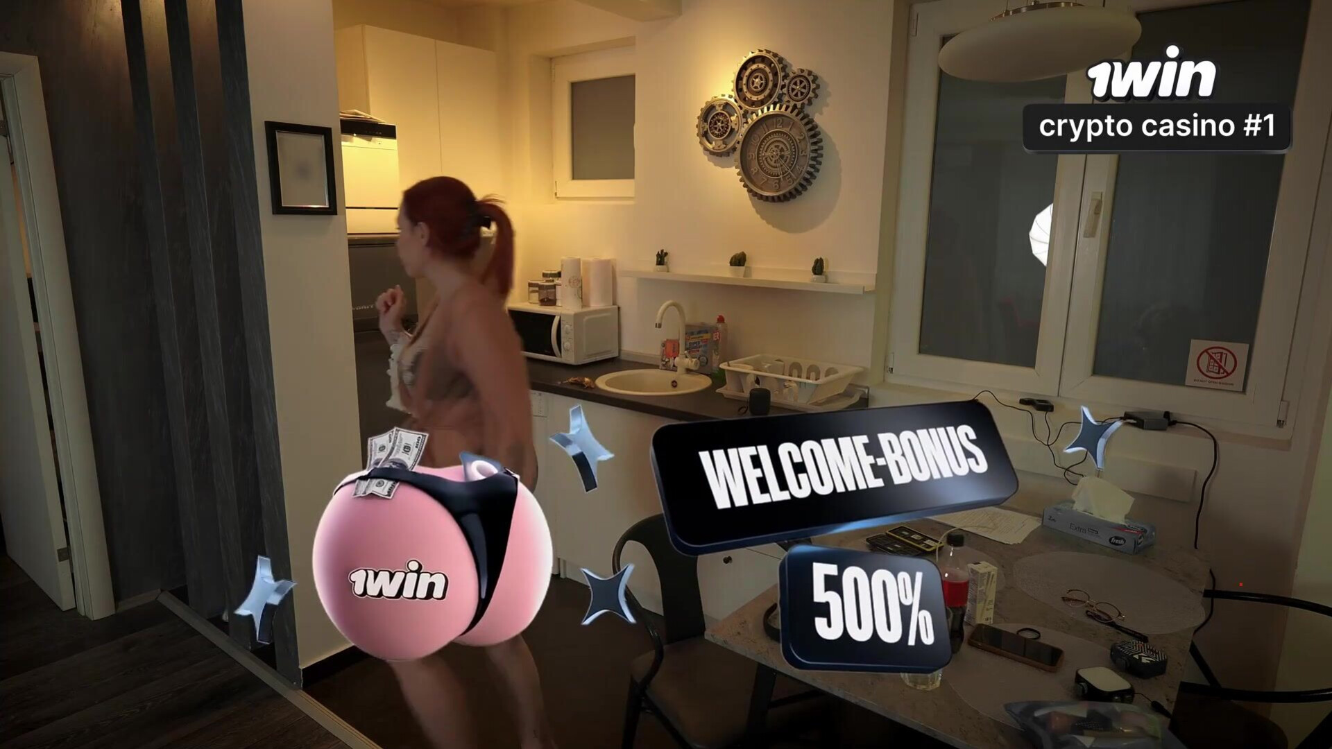 Step mom's doggy style creampie after kitchen taunt cumshot - xxx - masturbation - voyeur - amateur - naughty stepmom - lingerie - stepmom - share bed - taboo - share room