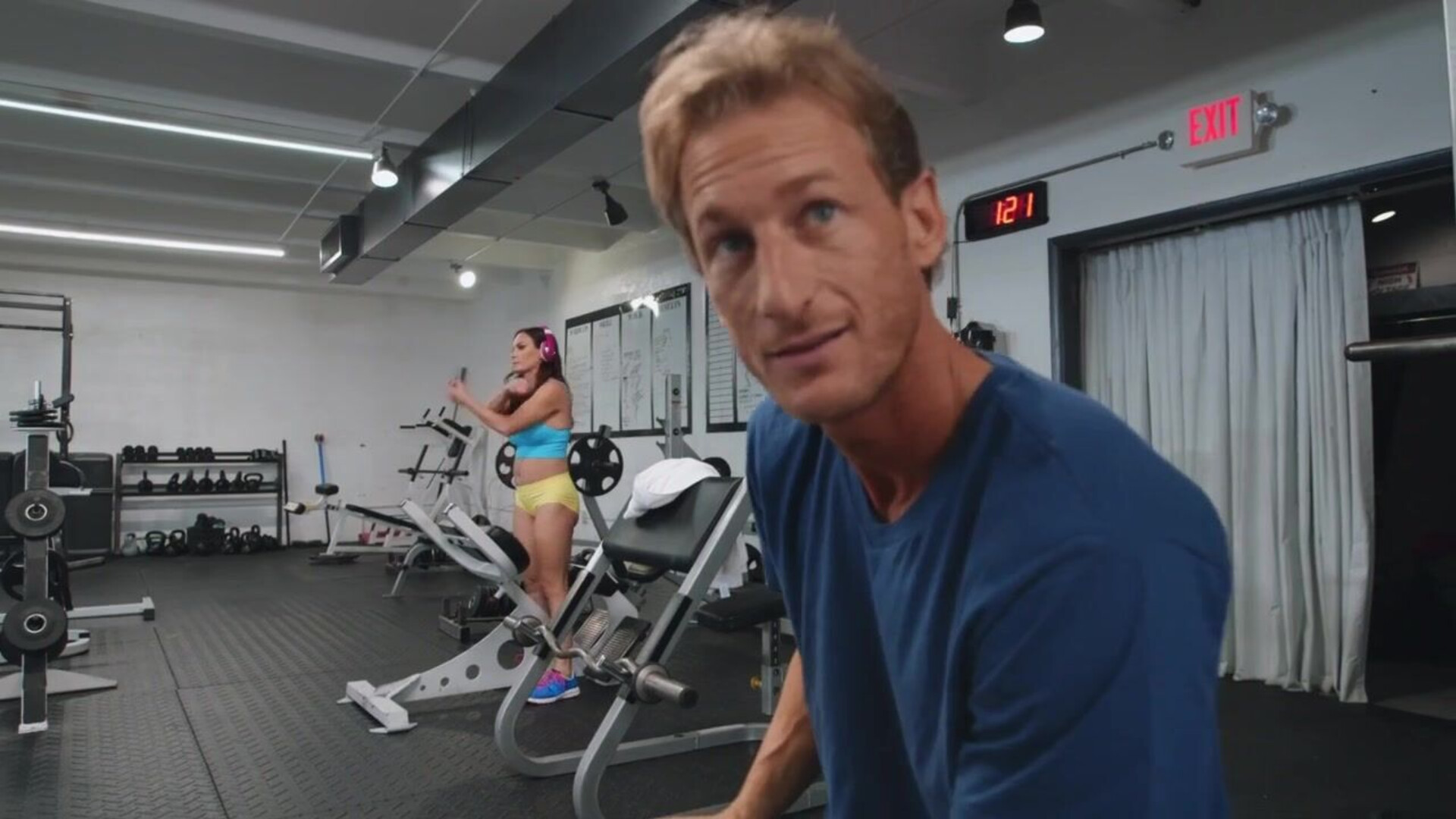 Super Hot fit Milf training - milf - big tits