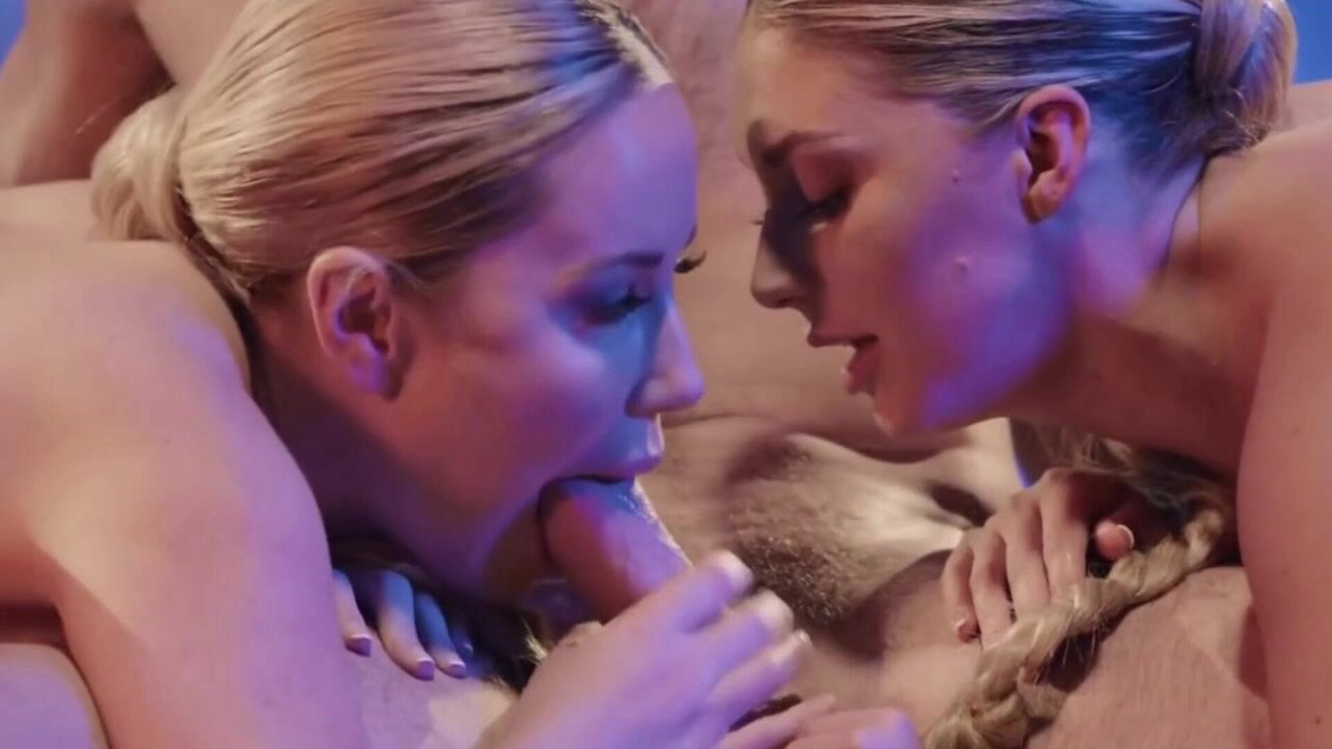 Tangled Up and Going Too Far - big ass - big tits - blowjob - sex - fuck