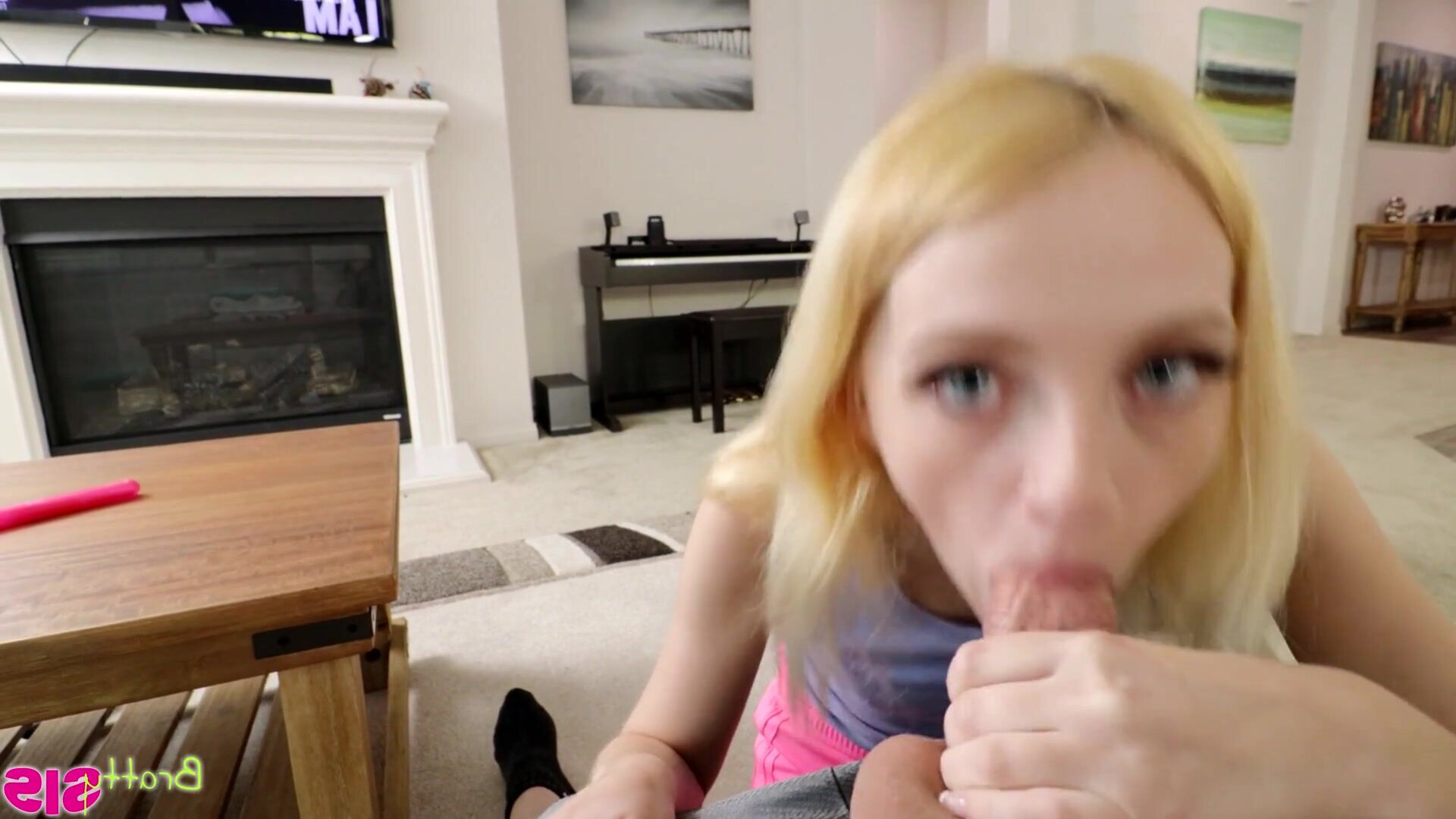 We're engaging in make believe domesticity now Season nine, episode nine - blonde - blowjob - pornstar - teen (18+) - creampie - small tits - piercing - taboo - room - little