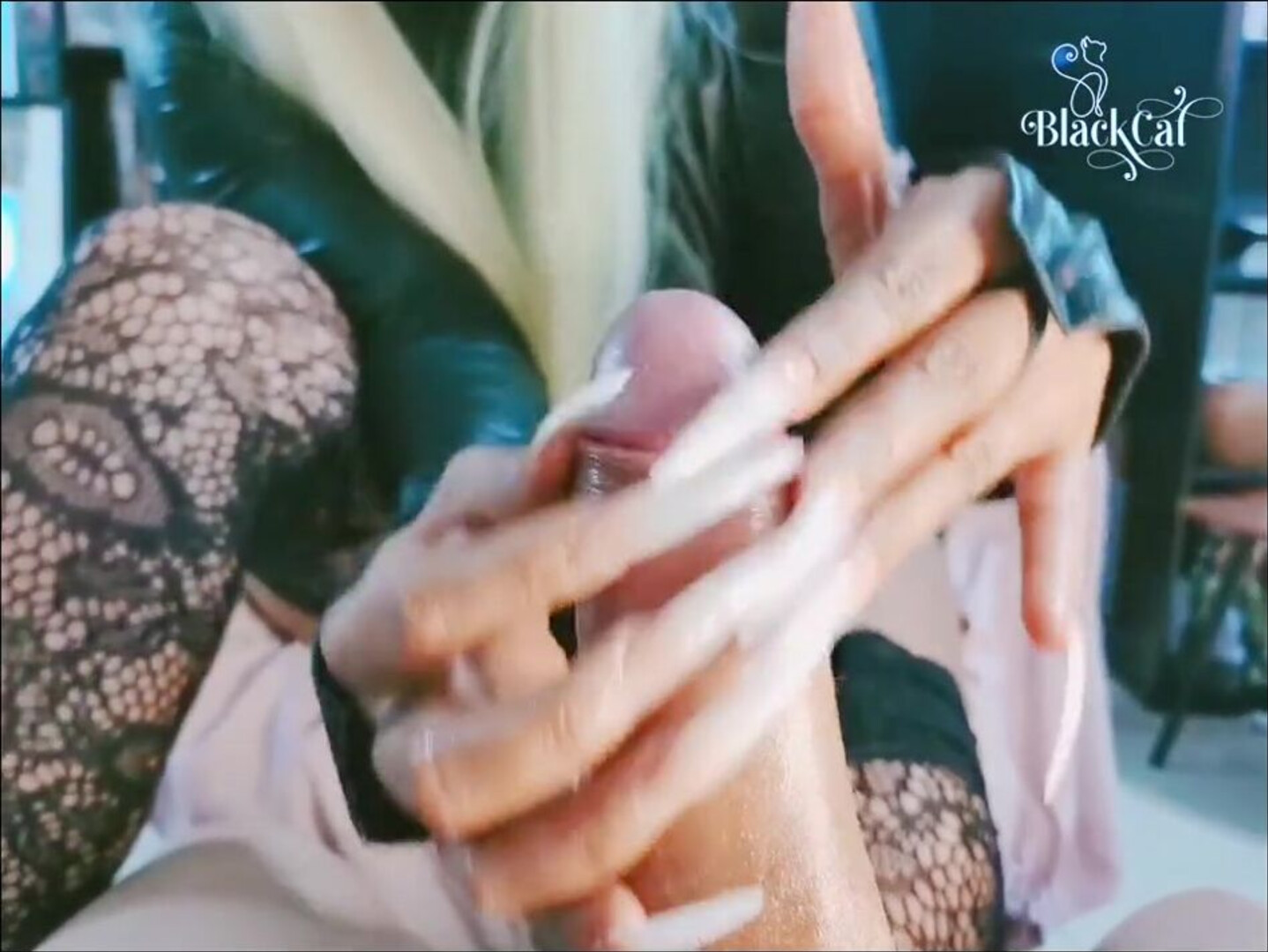 pov long nails handjob - handjob - nail polish - french nails - long nails