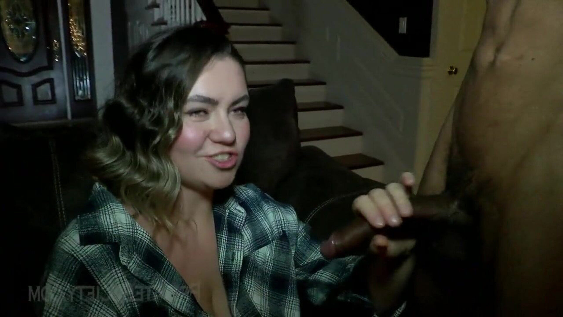A different woman of loose morals from Russia - bbw - pornstar - creampie - interracial - doggy style - big natural tits - big ass - bbc - american - riding