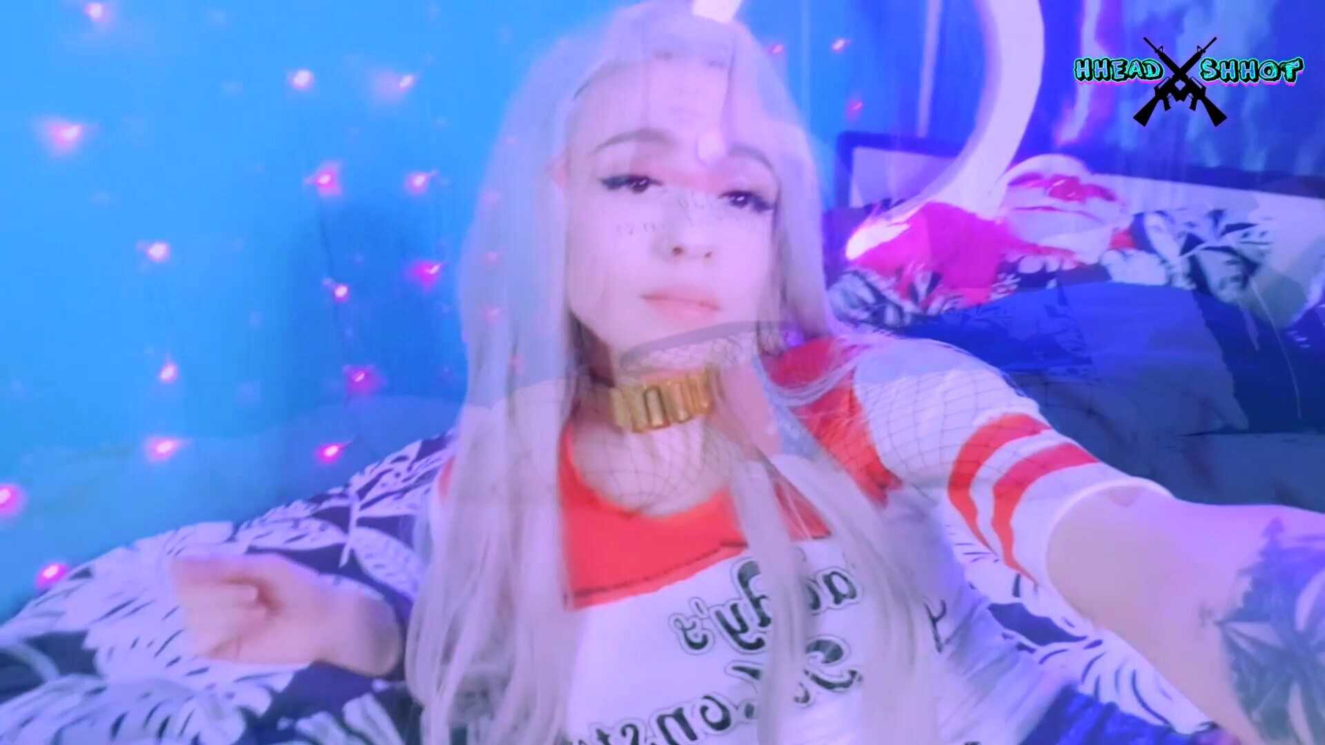 Alicebong Bad Harley Quinn - cosplay - teen - masturbation