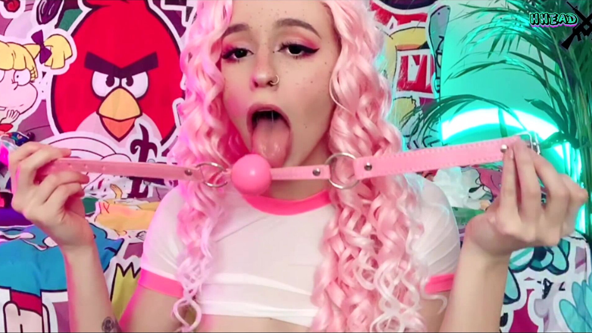 Alicebong Schoolgirl Punishes Myself - teen - solo - masturbation