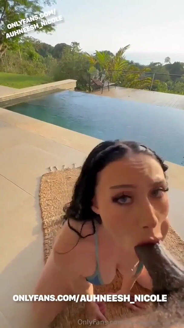 BBC BlOWJOB at THE BEACH - bbc - pawg
