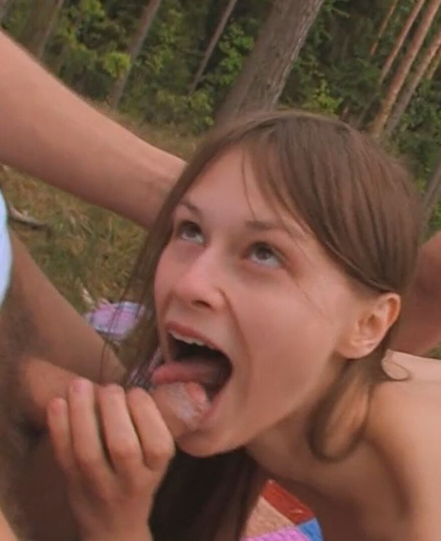 Beata Undine Roadtrip Threesome - anal - assfuck - beata undine - brunette - brunette anal - buttfuck - cumshot - cum in mouth - outdoor - outdoor anal