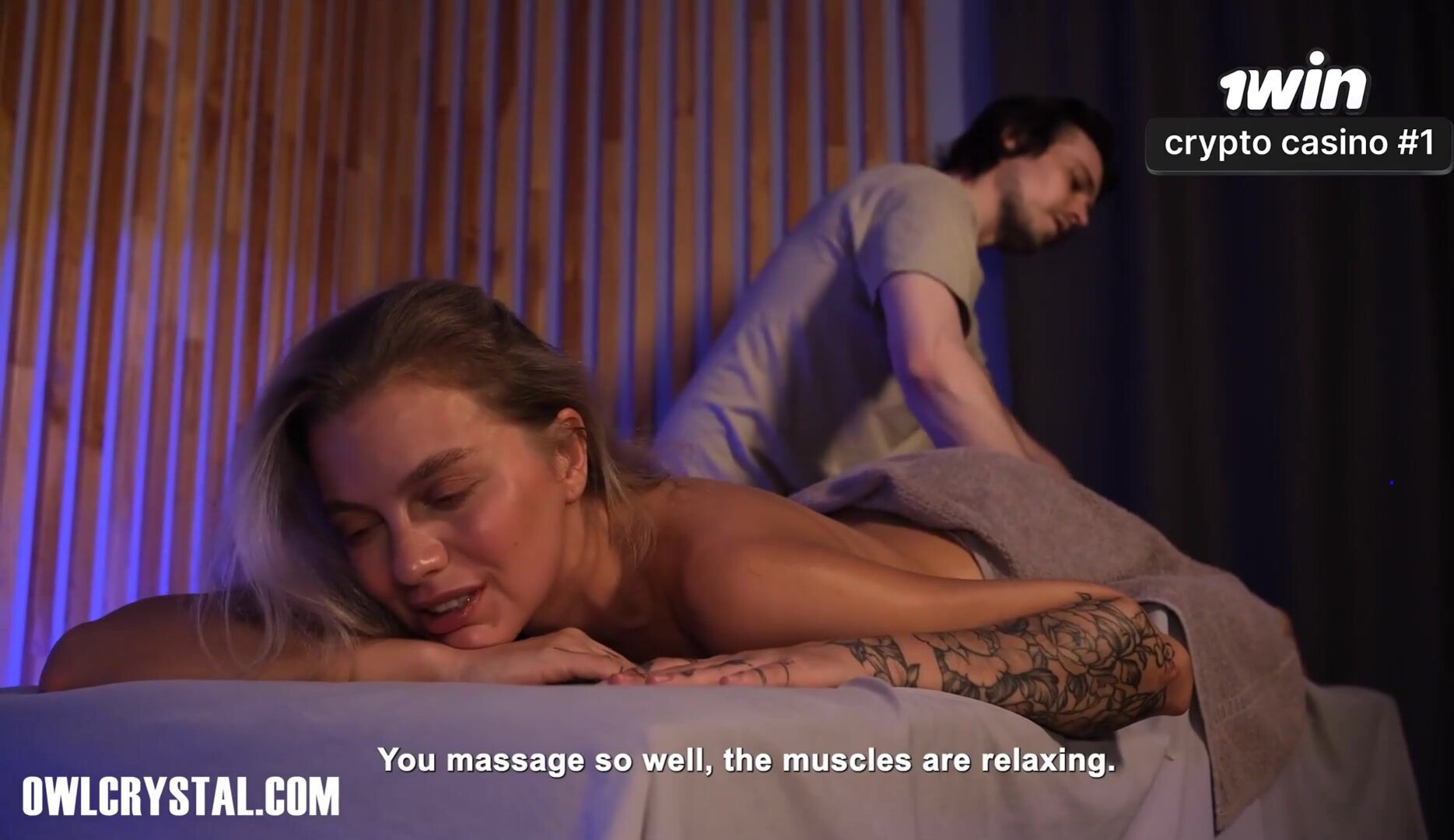 Cheating wife gets creampied by family masseur. Hot, dirty sex! - massage - creampie - rough sex - blowjob - fingering - oil - dirty talk - porn - cowgirl - beautiful girl