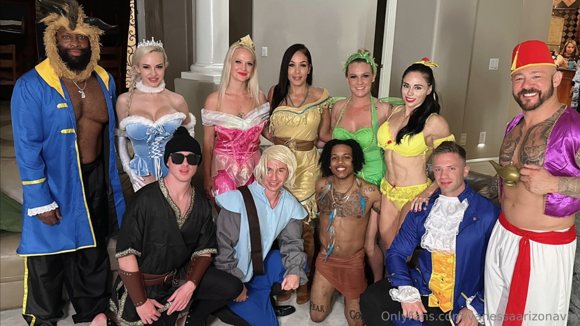 Disney Characters Get Slutted Out - fit - big tits - interracial - babe - brunette - blonde - hardcore - latina