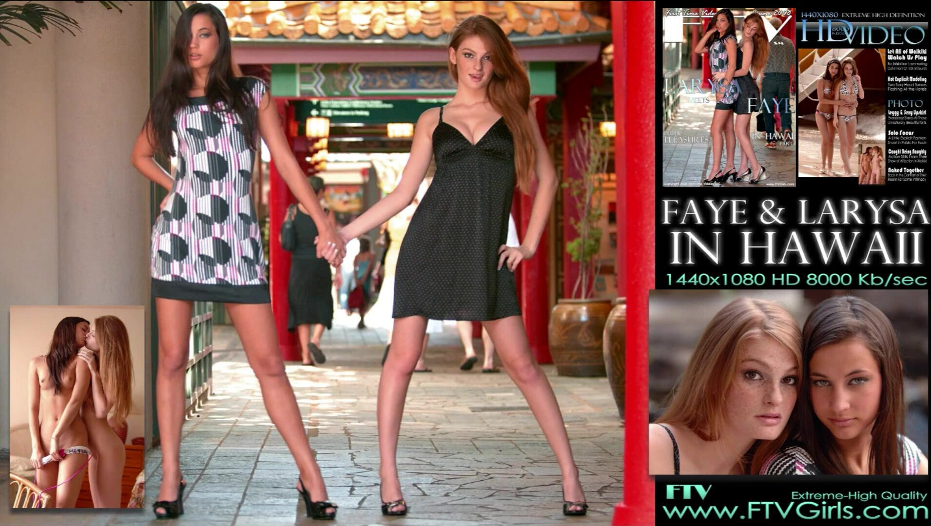 Faye Reagan & Georgia Jones In Hawaii Part II - lesbian - small tits - big tits
