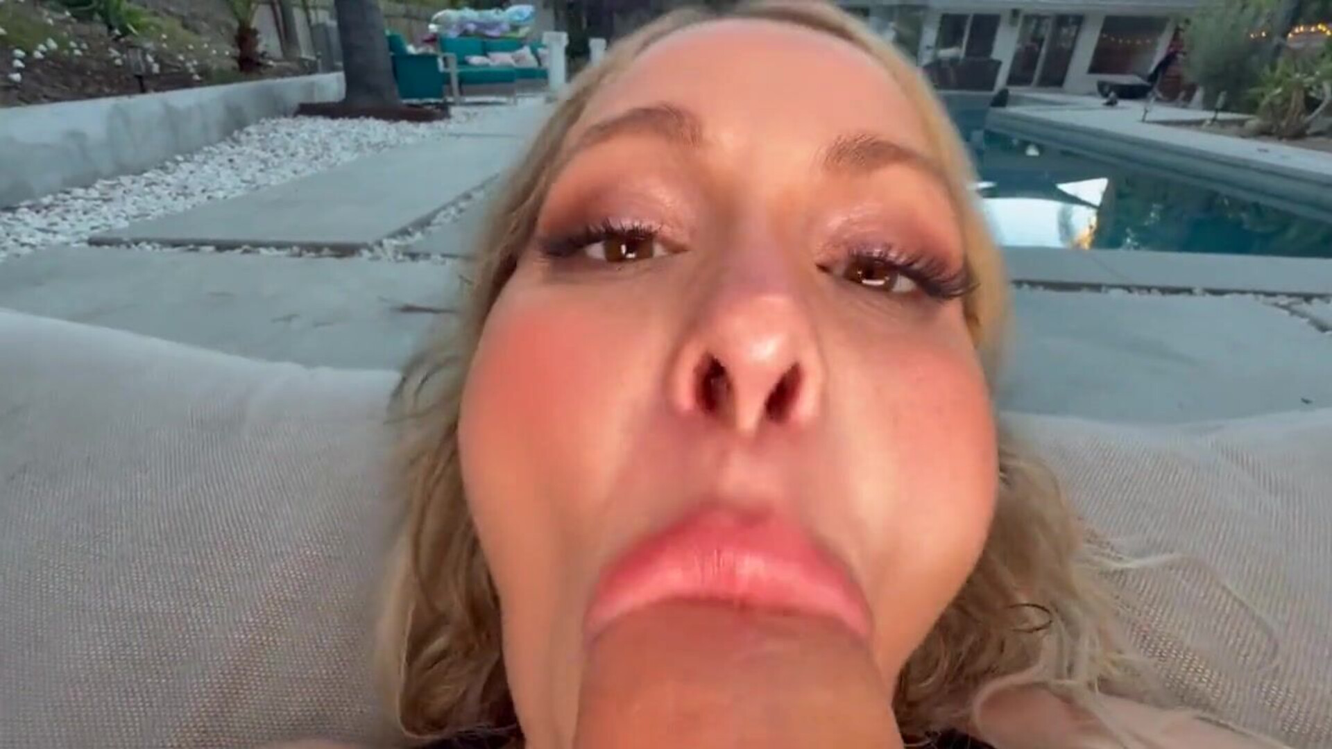 From my perspective, involving the alluring blonde, Katalina Kyle - babe - blowjob - stockings - creampie - pov - ass licking - big tits - big ass - couple - oiled
