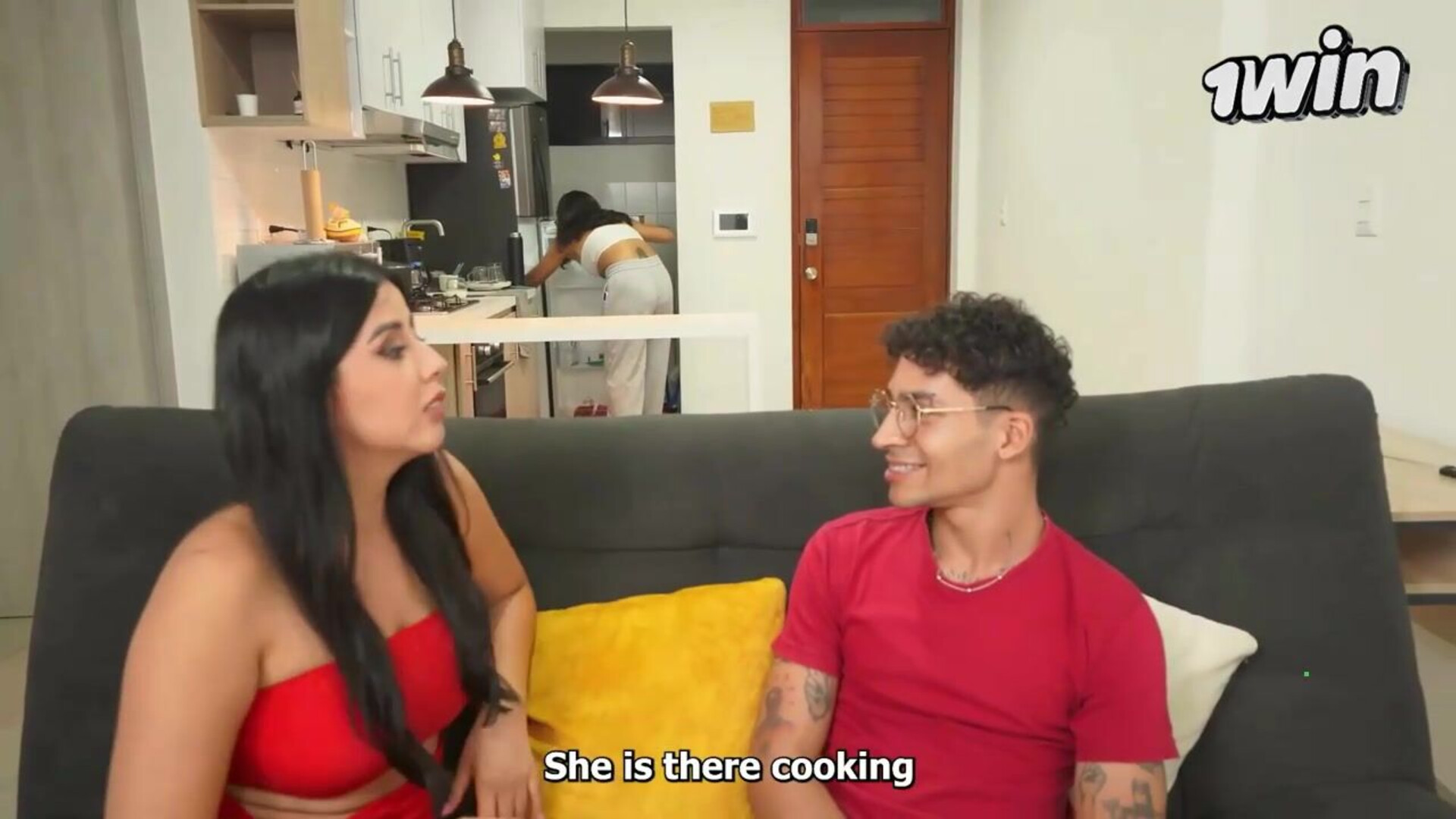 Gonna train the boy a lesson, with Lina Henao and Thiago Lopez in a molten 3 way XX - verified models - latina milf - milf - cheating - latina - big dick - homemade - sneaky cheating - role play - doggystyle