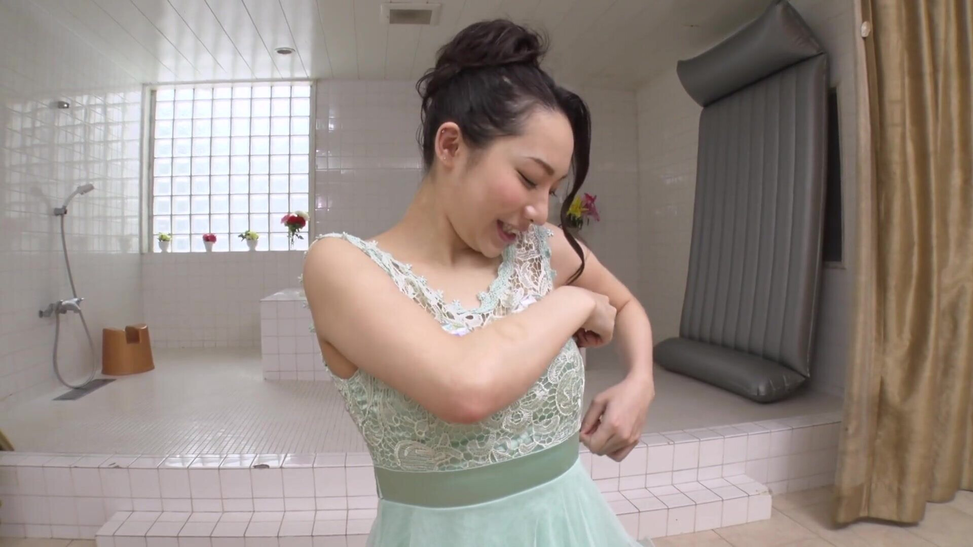 Hasumi Yoshioka Luxury Adult Healing Spa - japanese - babe - small tits - blowjob - uncensored - creampie