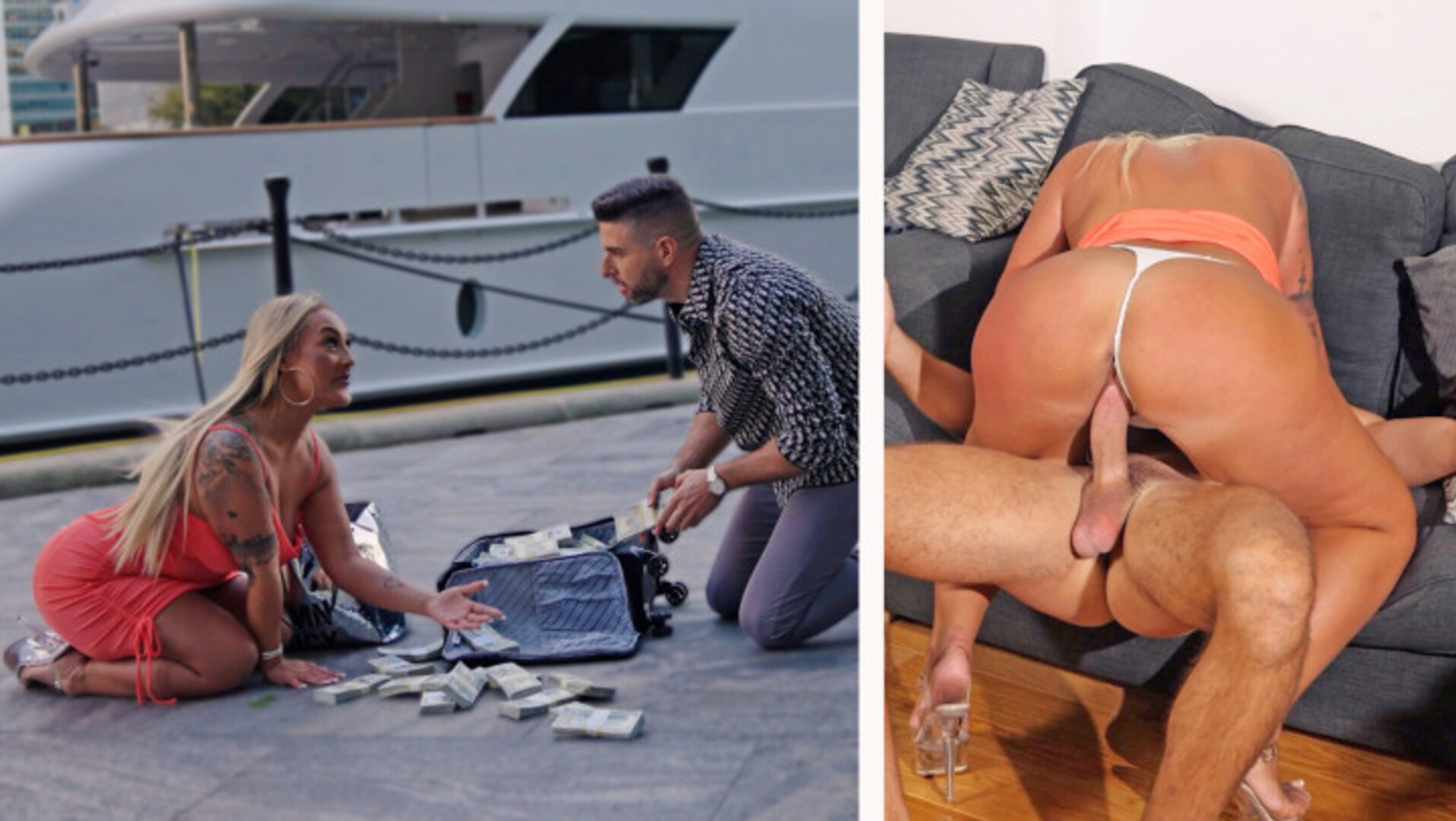 Hot Blonde British PAWG Fucks A Stranger She Just Met For A Million Dollars - blonde - british - english - curvy - jess nova - jessnova - thick - thicc - pawg - european