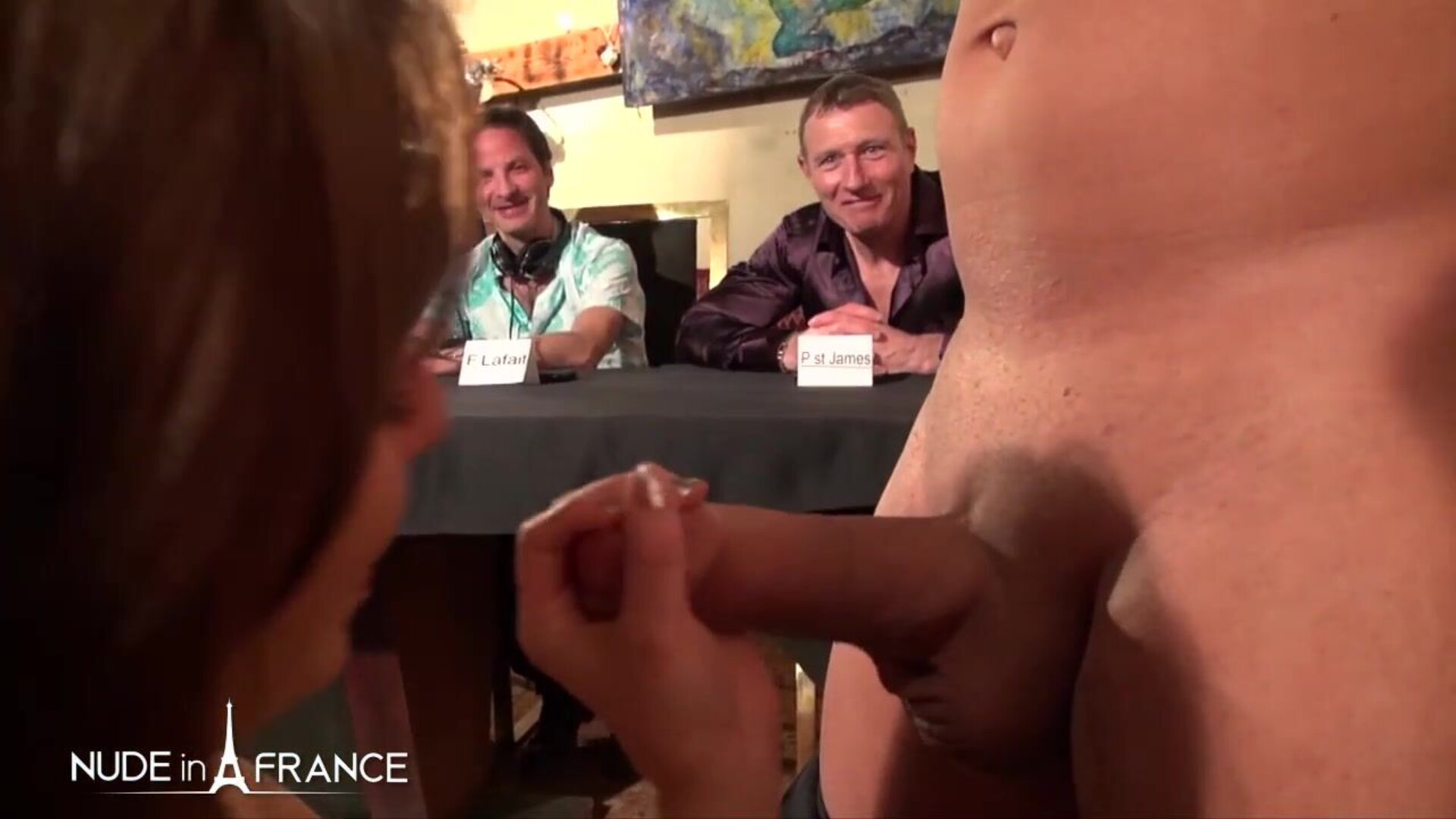 Kim Equinoxx Casting of a lucky member named Fabrice dreams becoming the new cock - teen - blowjob - blonde