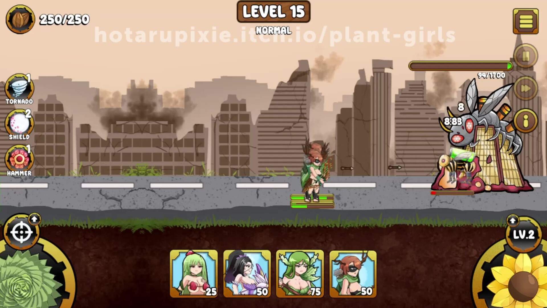 LEVEL 15 PGINSECT INVASION - adult - anime - eroge - erotic - hentai - nsfw - strategy rpg - tower defense