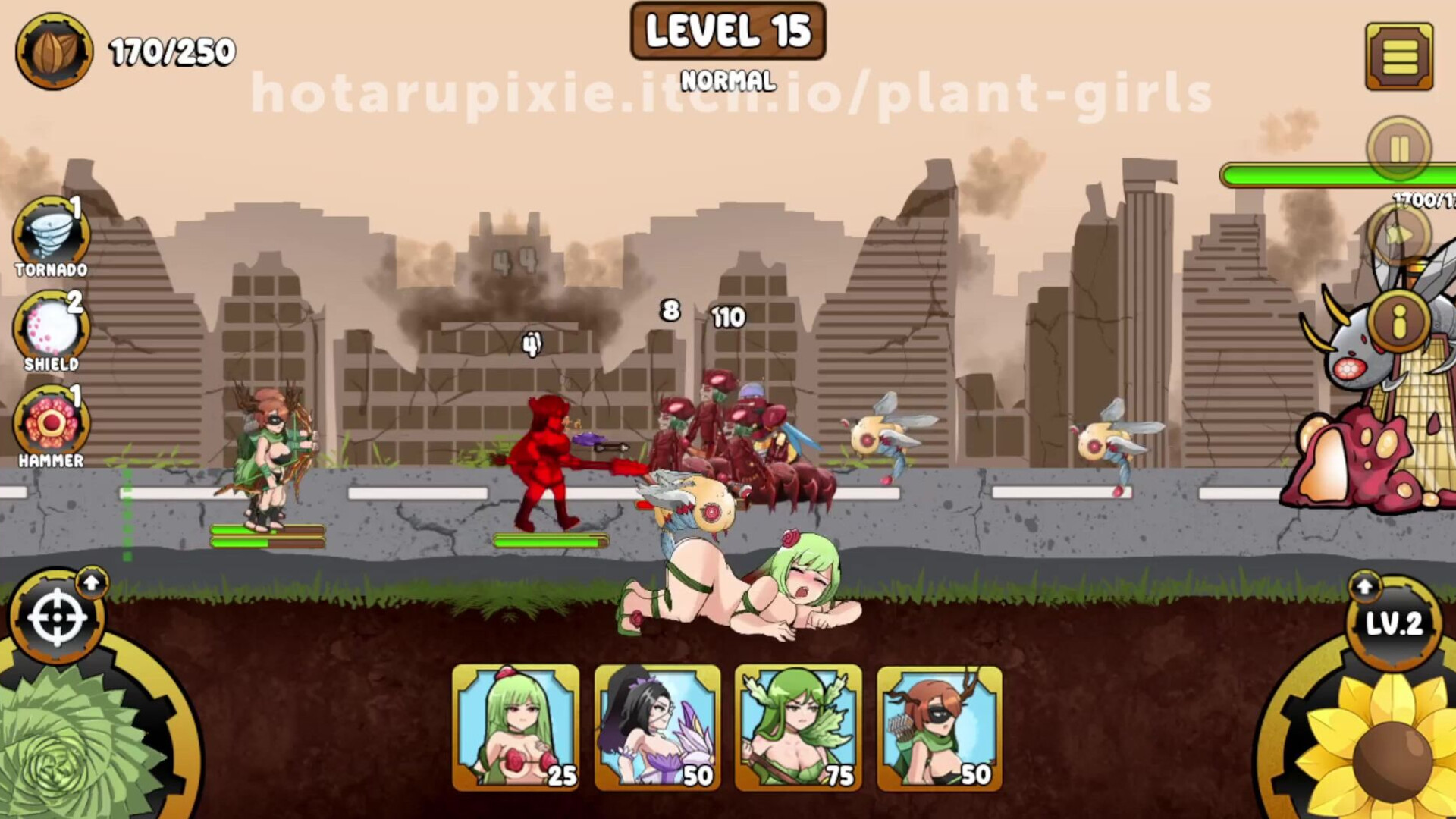 LEVEL 15 PGINSECT INVASION - adult - anime - eroge - erotic - hentai - nsfw - strategy rpg - tower defense