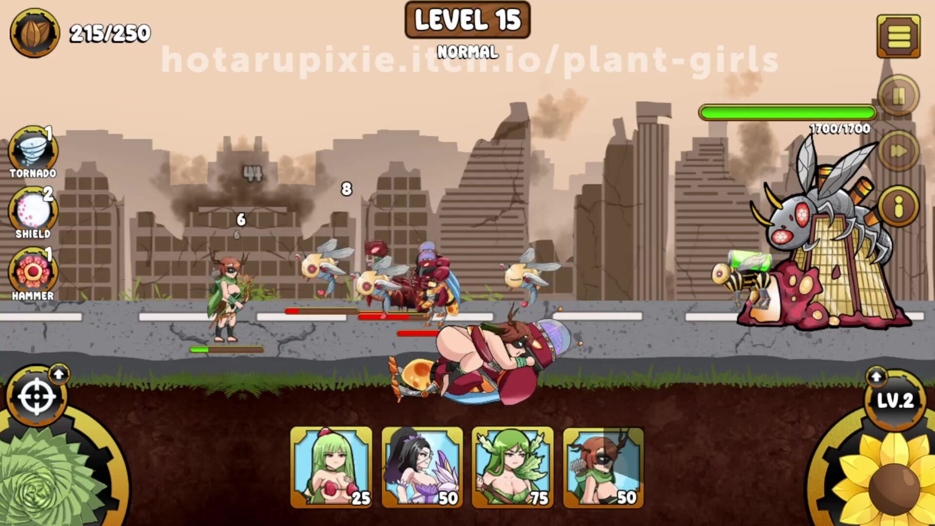 LEVEL 15 PGINSECT INVASION - adult - anime - eroge - erotic - hentai - nsfw - strategy rpg - tower defense