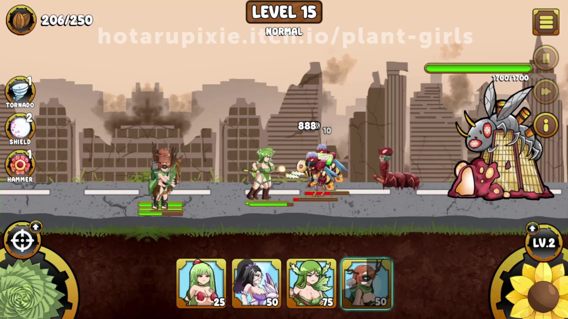 LEVEL 15 PGINSECT INVASION - adult - anime - eroge - erotic - hentai - nsfw - strategy rpg - tower defense