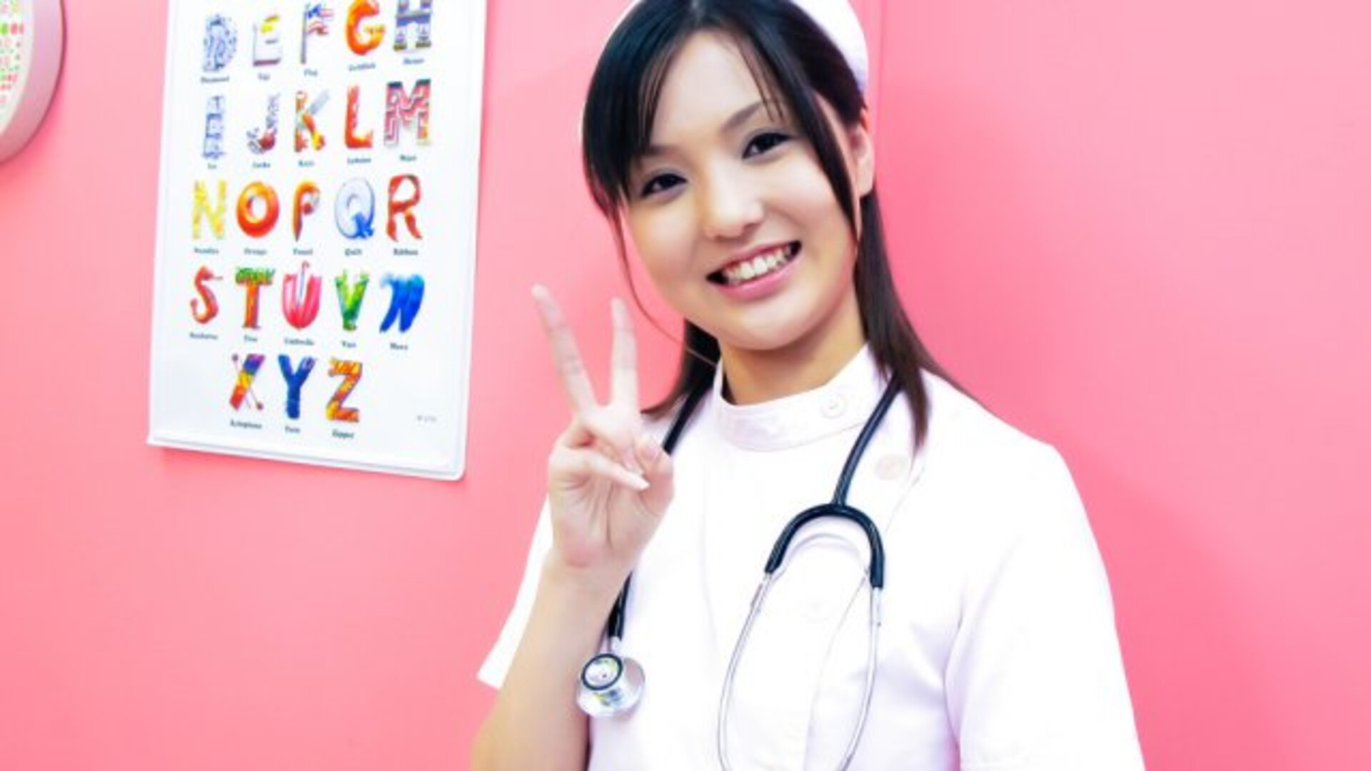 Lovely nurse Rio Nakumara makes it all better for horny cock - uncensored - jav
