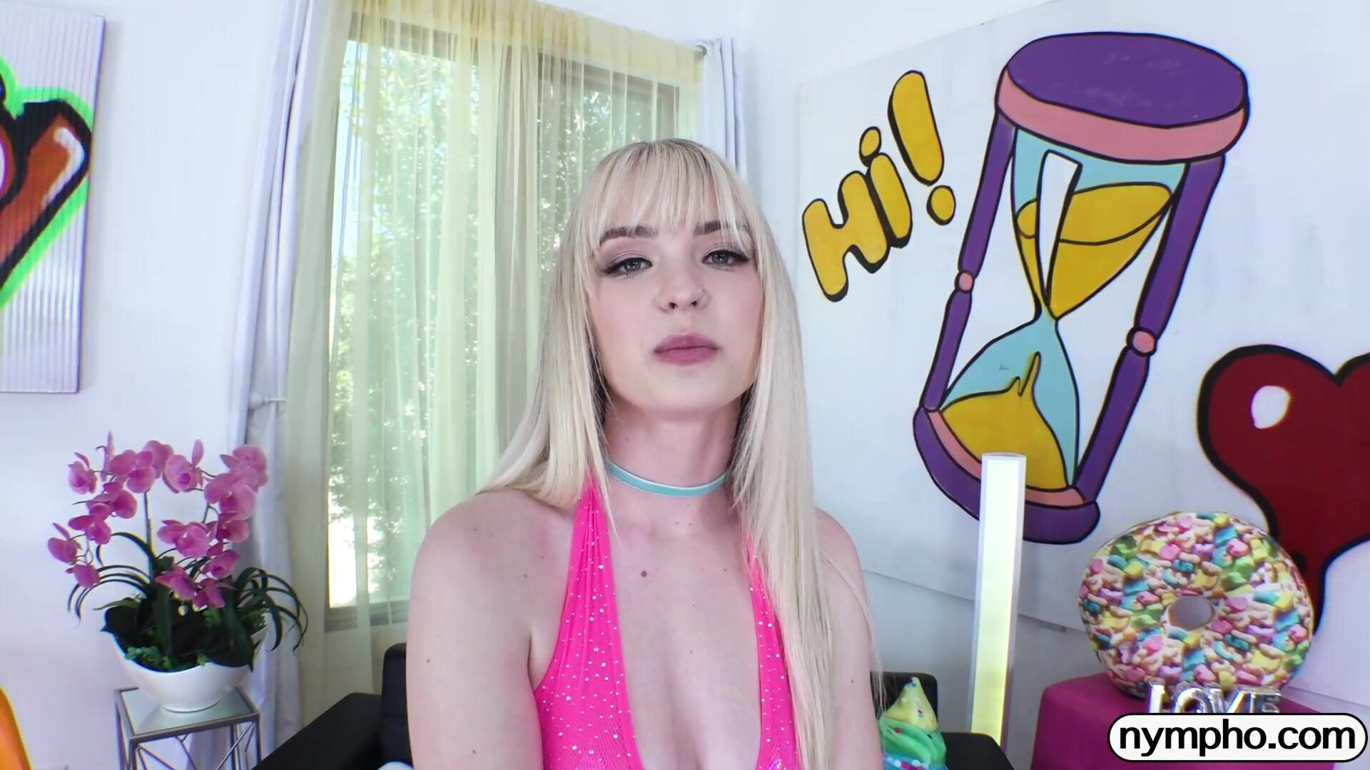 NYMPHO Blonde cutie Lilly Bell gets dicked down - nympho - hardcore - creampie - blowjob - rimming - fingering - big tits - blonde - masturbating - toy