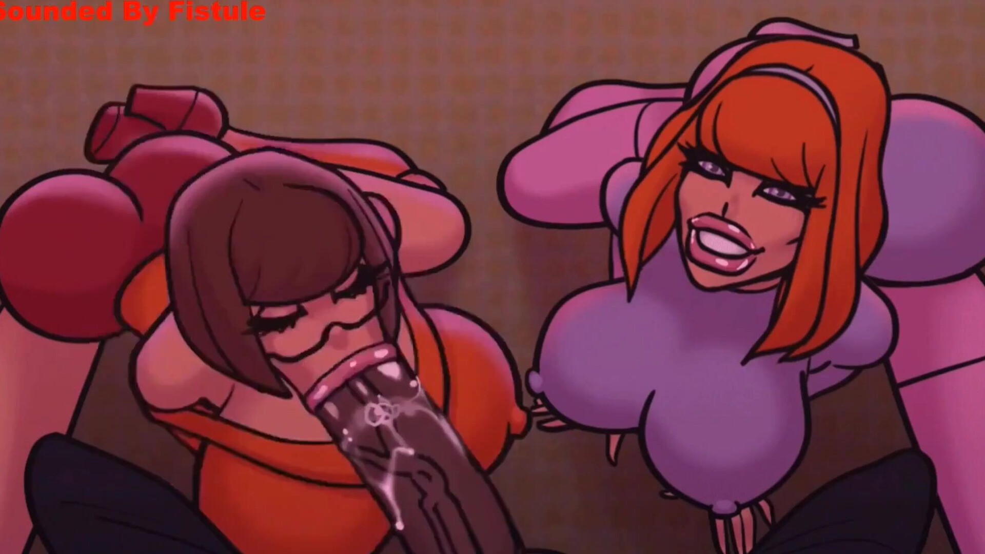 Pit Bimbo Cartoon - interracial - bbc