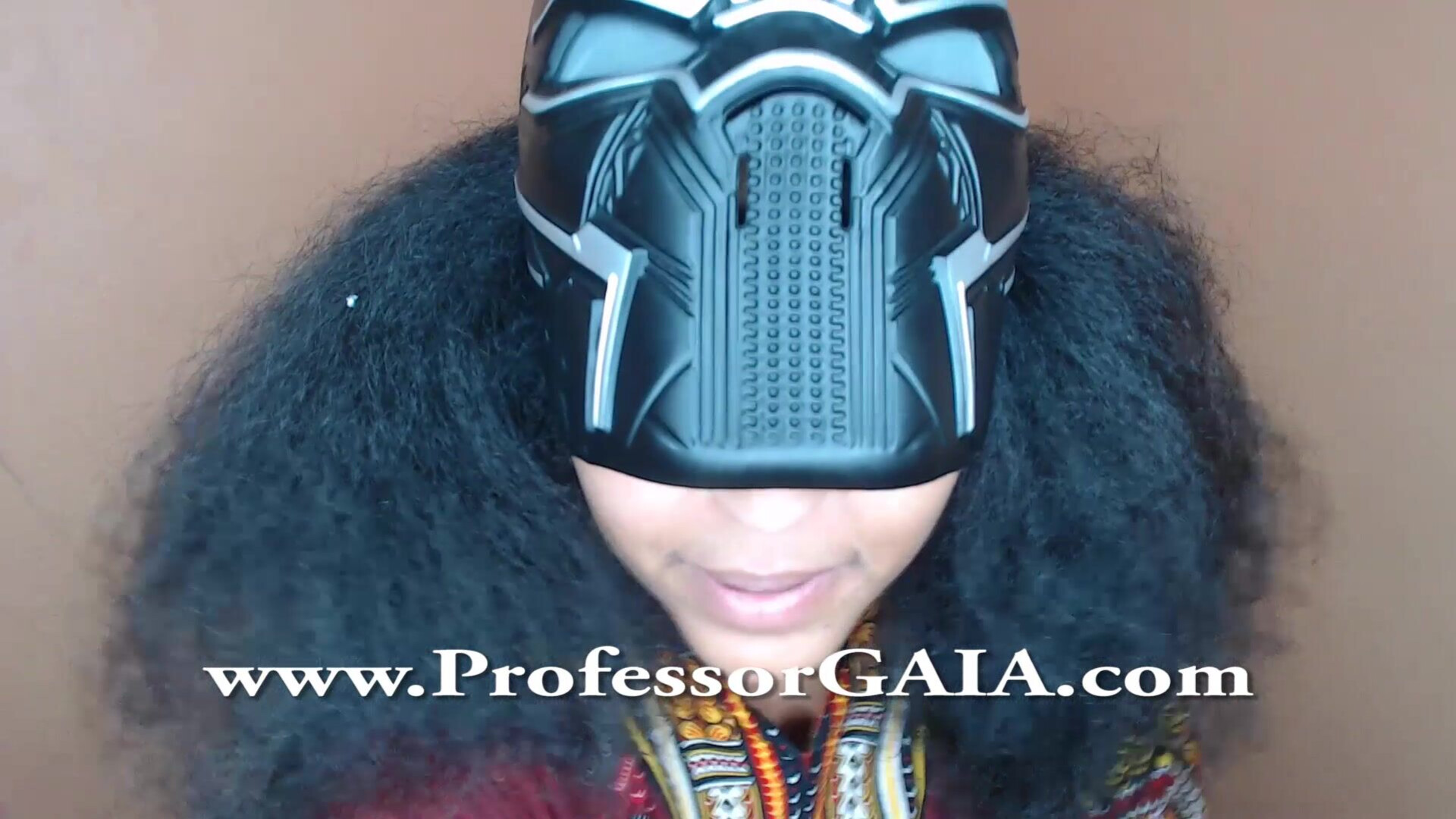 Professor gaia black panther gfe roleplay - bbw - big tits - solo