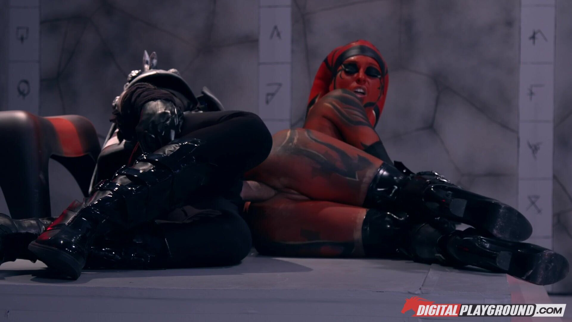 RED ALIEN TAKIN' UP IN ASS - parody - blowjob - anal - alien - star wars - cumshot - cosplay - tits - sex - babe